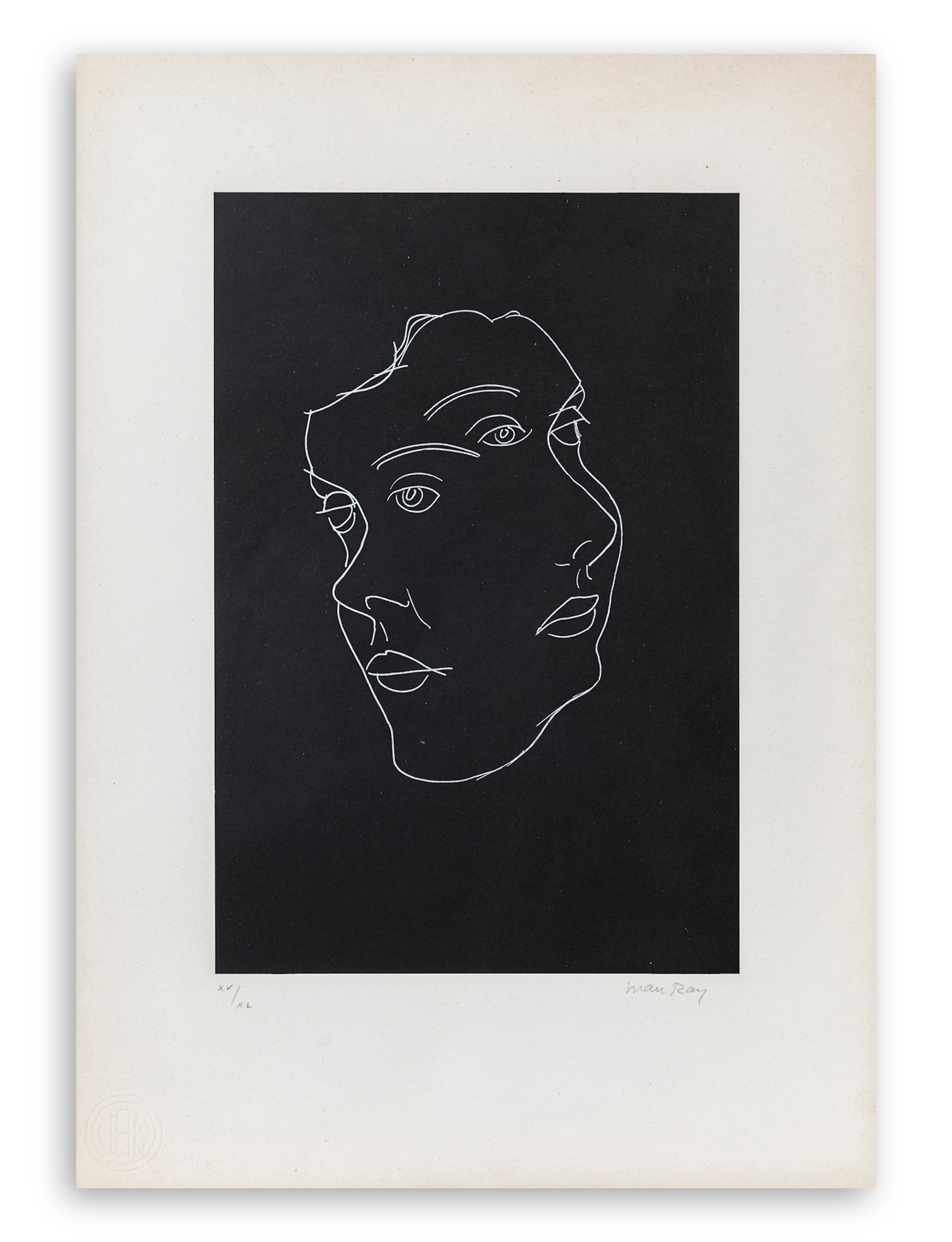 MAN RAY (1890-1976) - Maschere, 1970