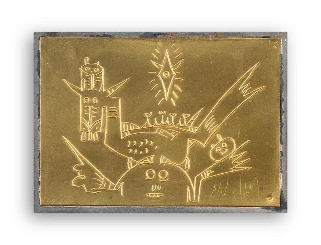 WIFREDO LAM (1902-1982) - Senza Titolo, 1970 circa