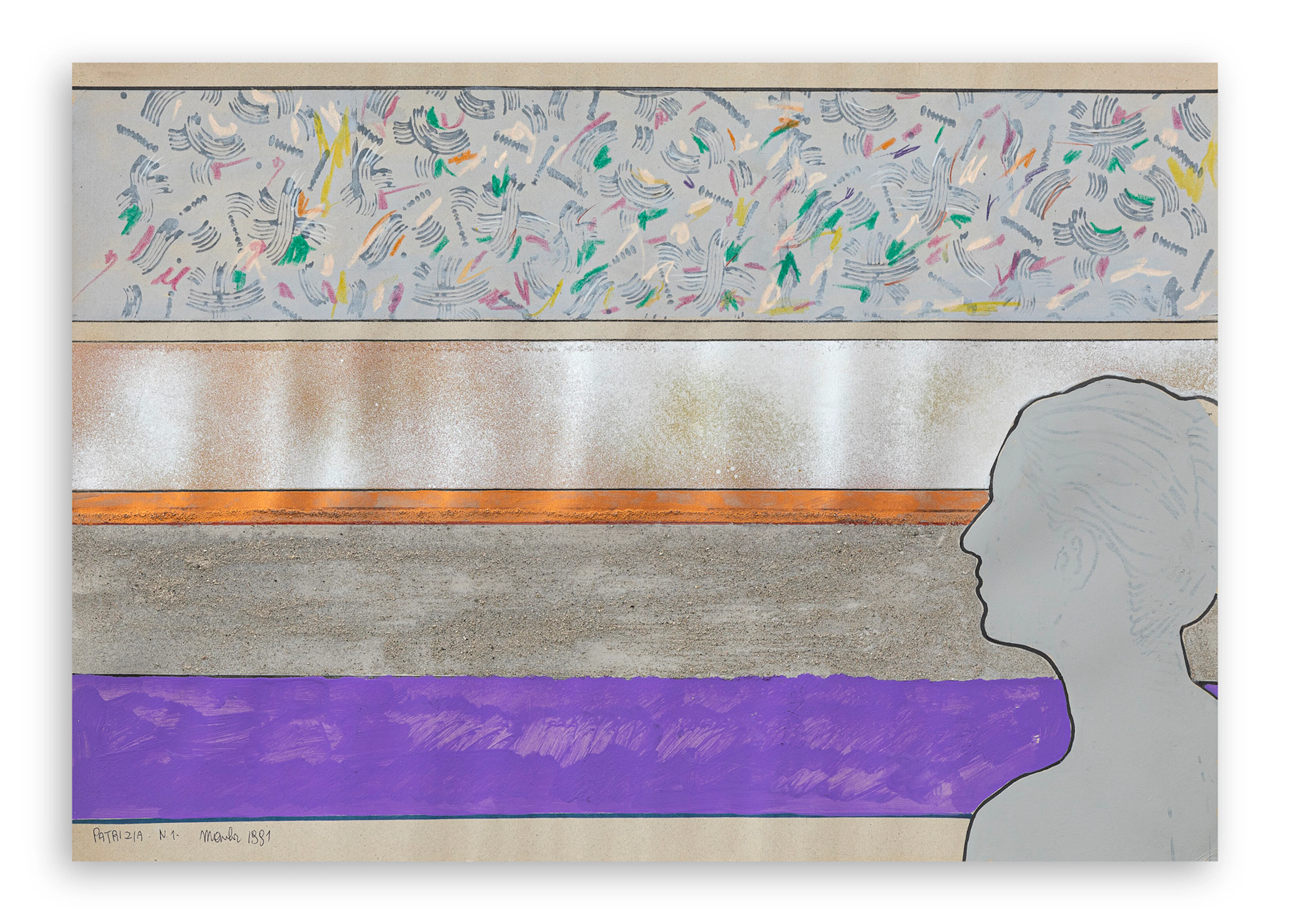 RENATO MAMBOR (1936-2014) - Patrizia N.1, 1991