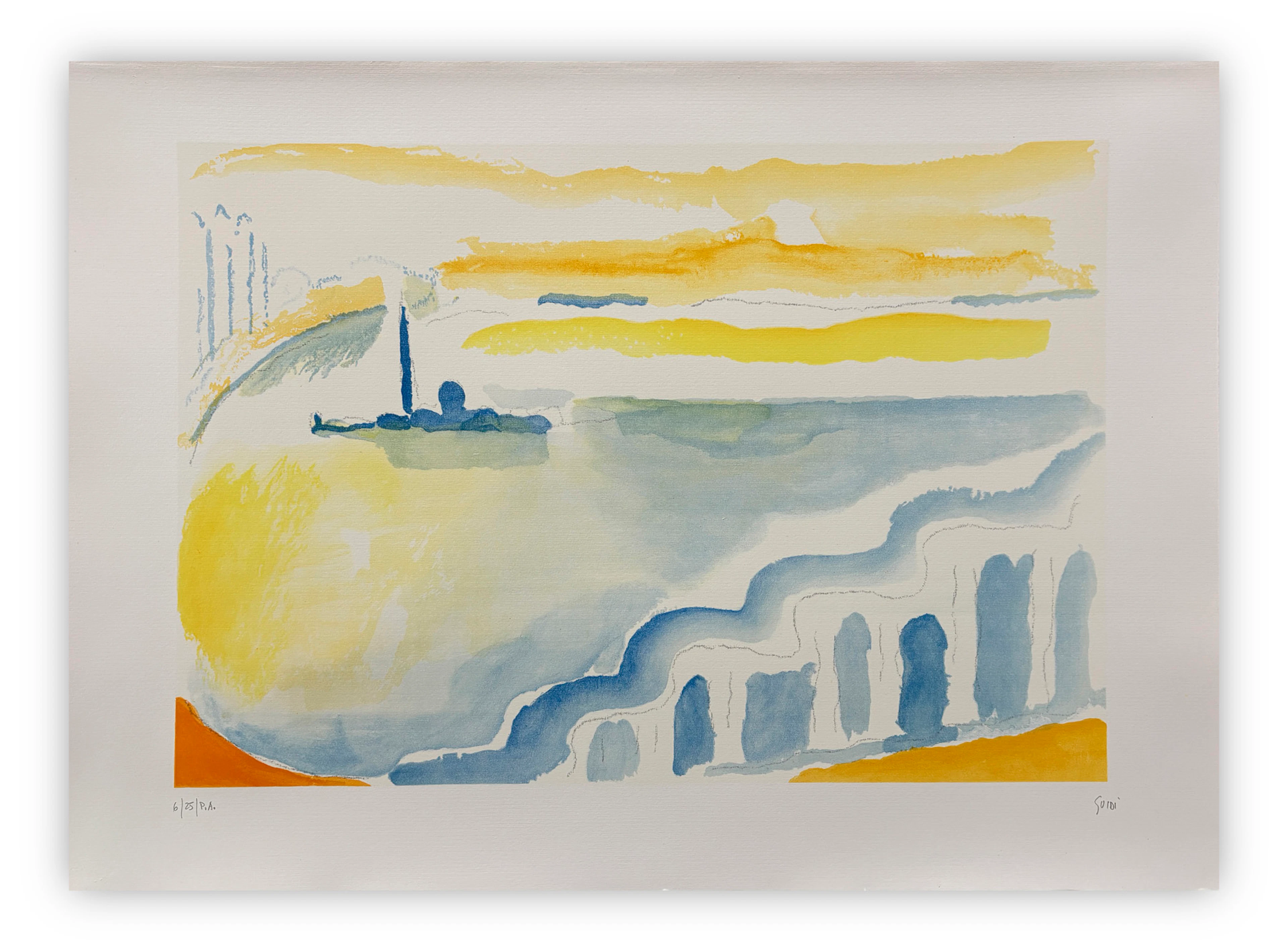 VIRGILIO GUIDI (1891-1984) - Senza Titolo