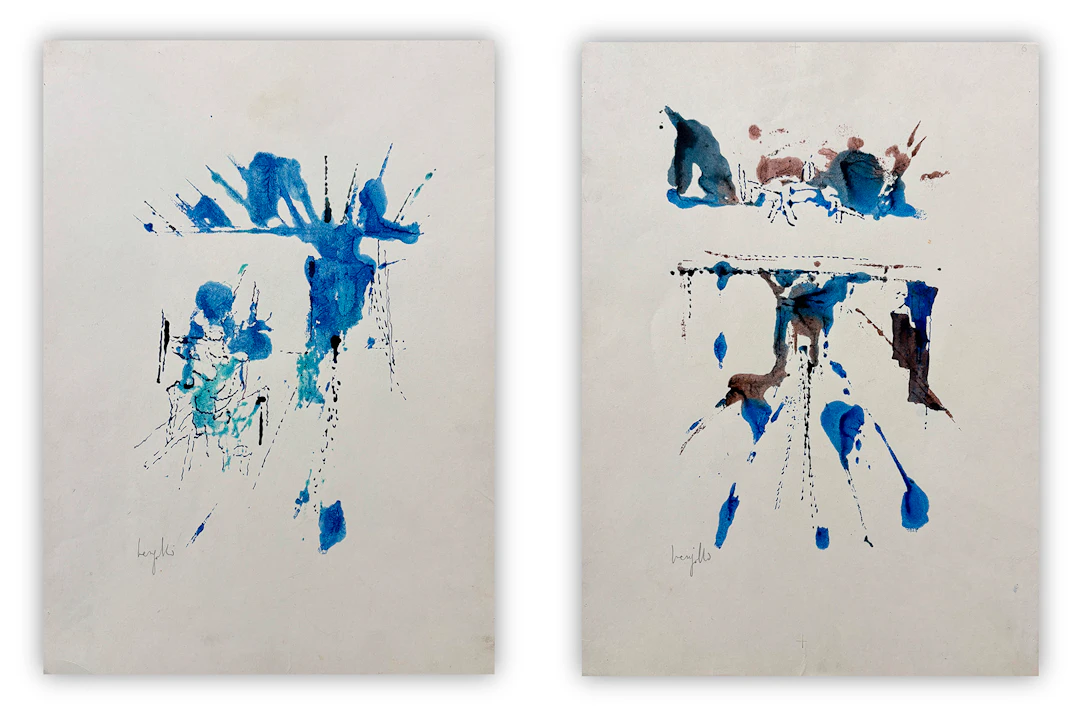 ALDO BERGOLLI (1916-1972) - Lotto unico di 2 opere
