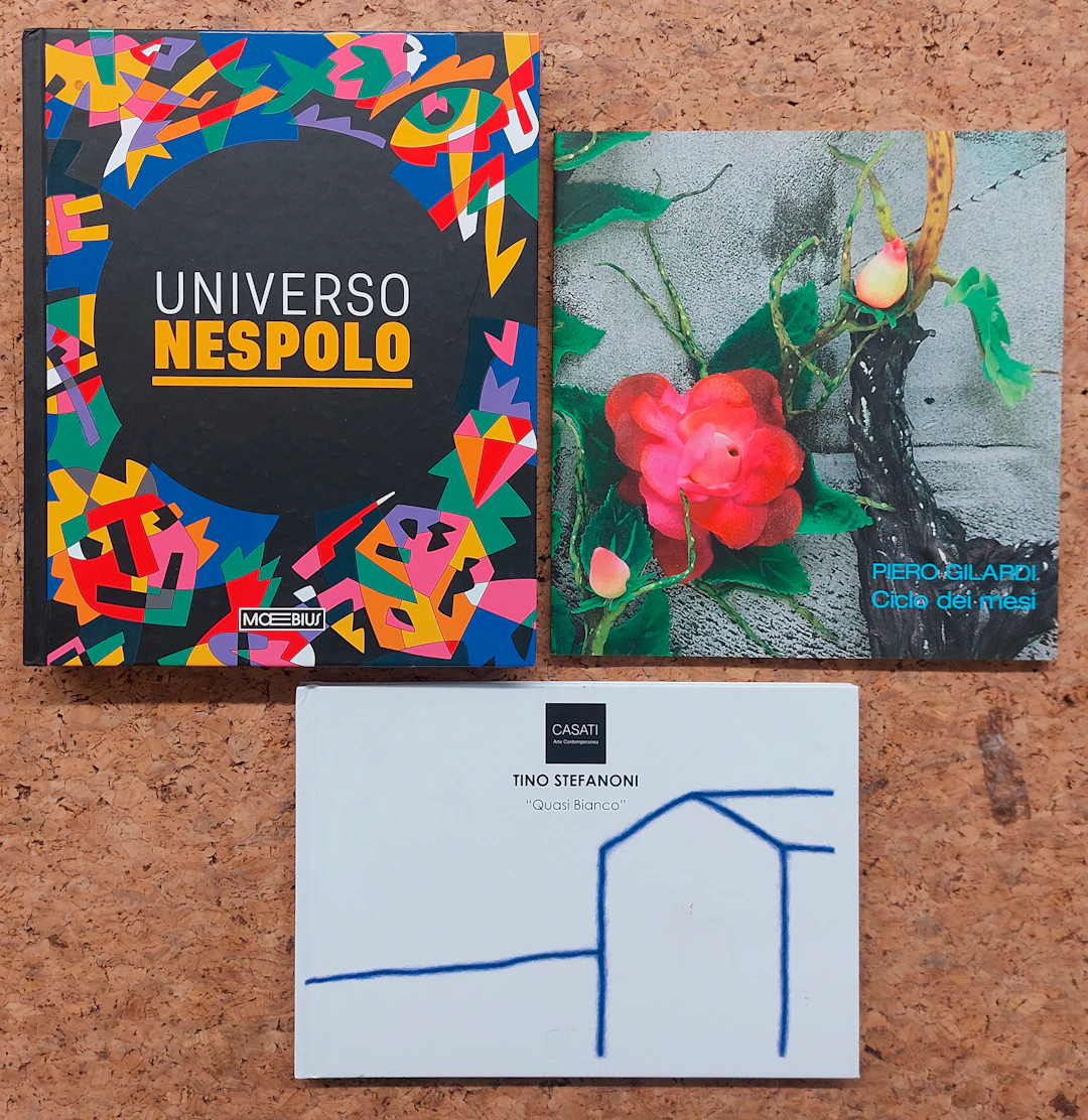 TINO STEFANONI, PIERO GILARDI E UGO NESPOLO - Lotto unico di 3 cataloghi