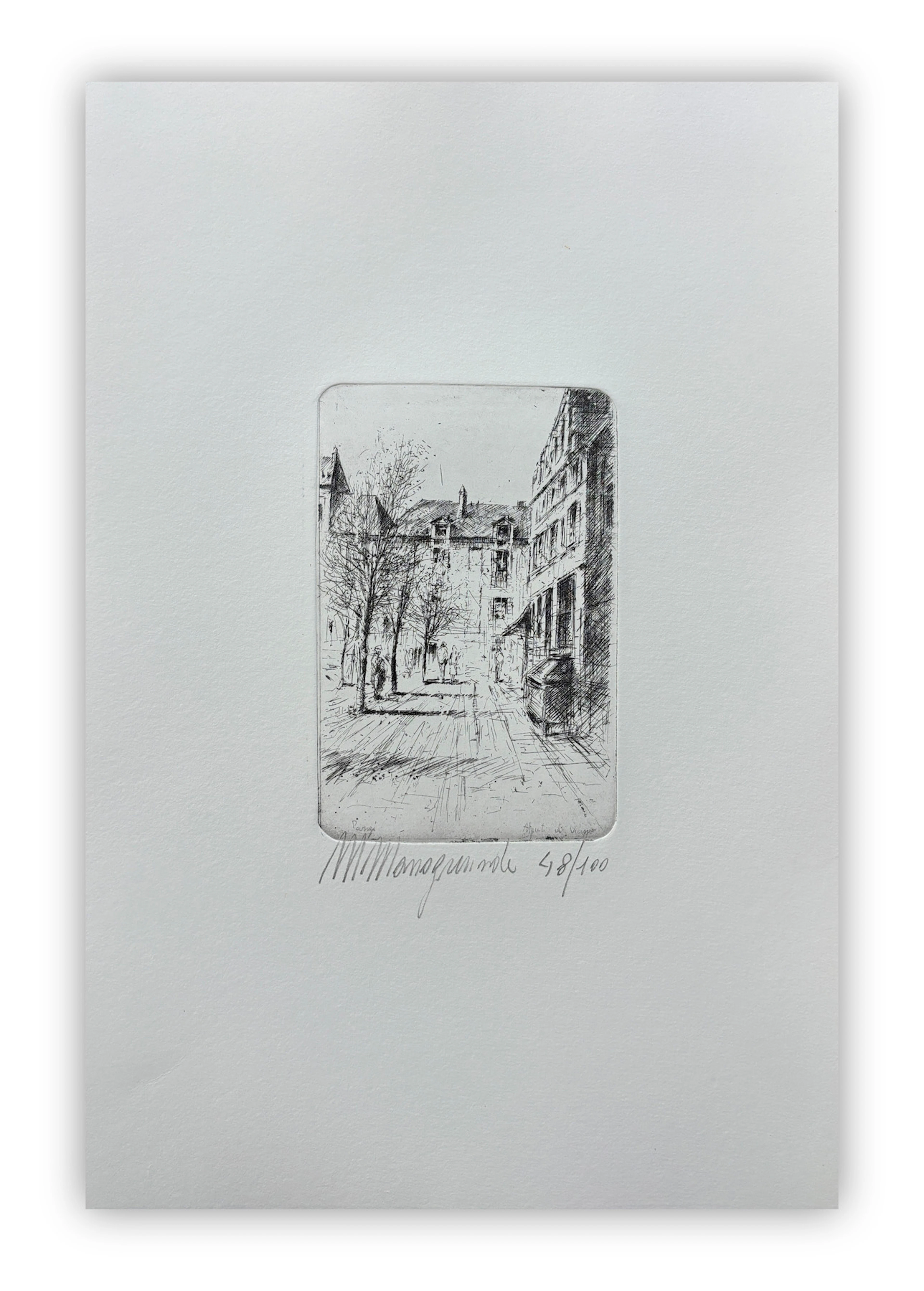 MATTEO MASSAGRANDE (1959) - Senza Titolo