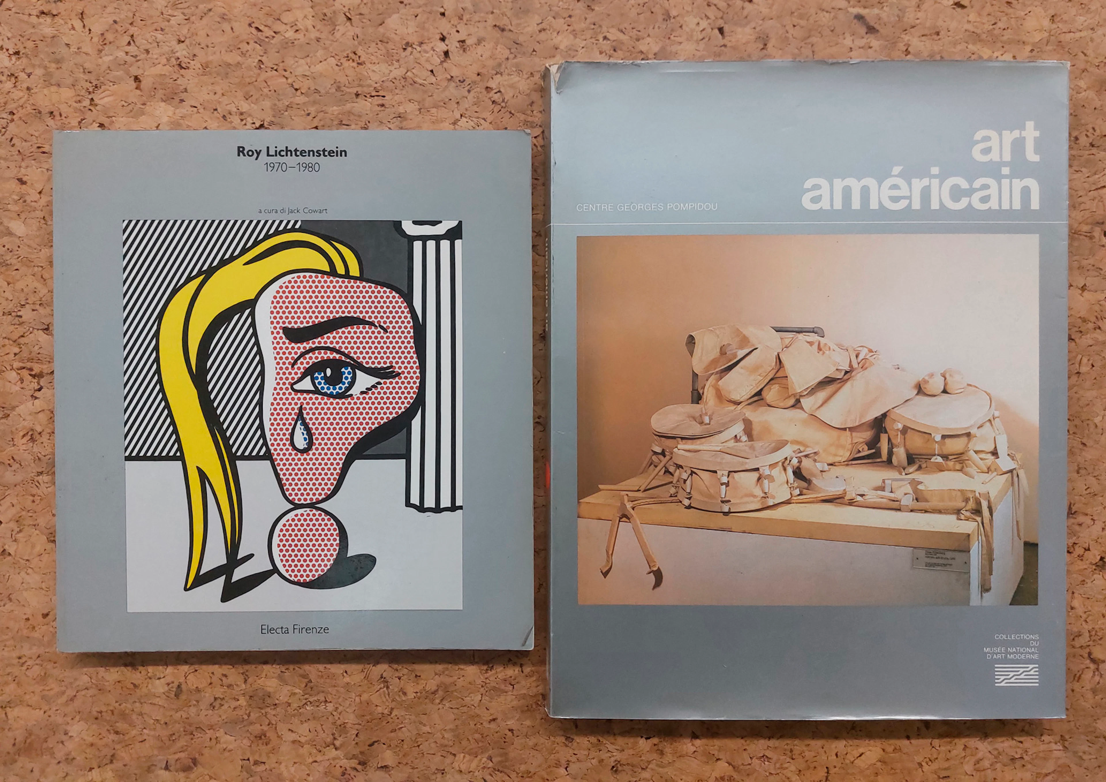 ROY LICHTENSTEIN E ARTE AMERICANA DEL DOPOGUERRA - Lotto unico di 2 cataloghi