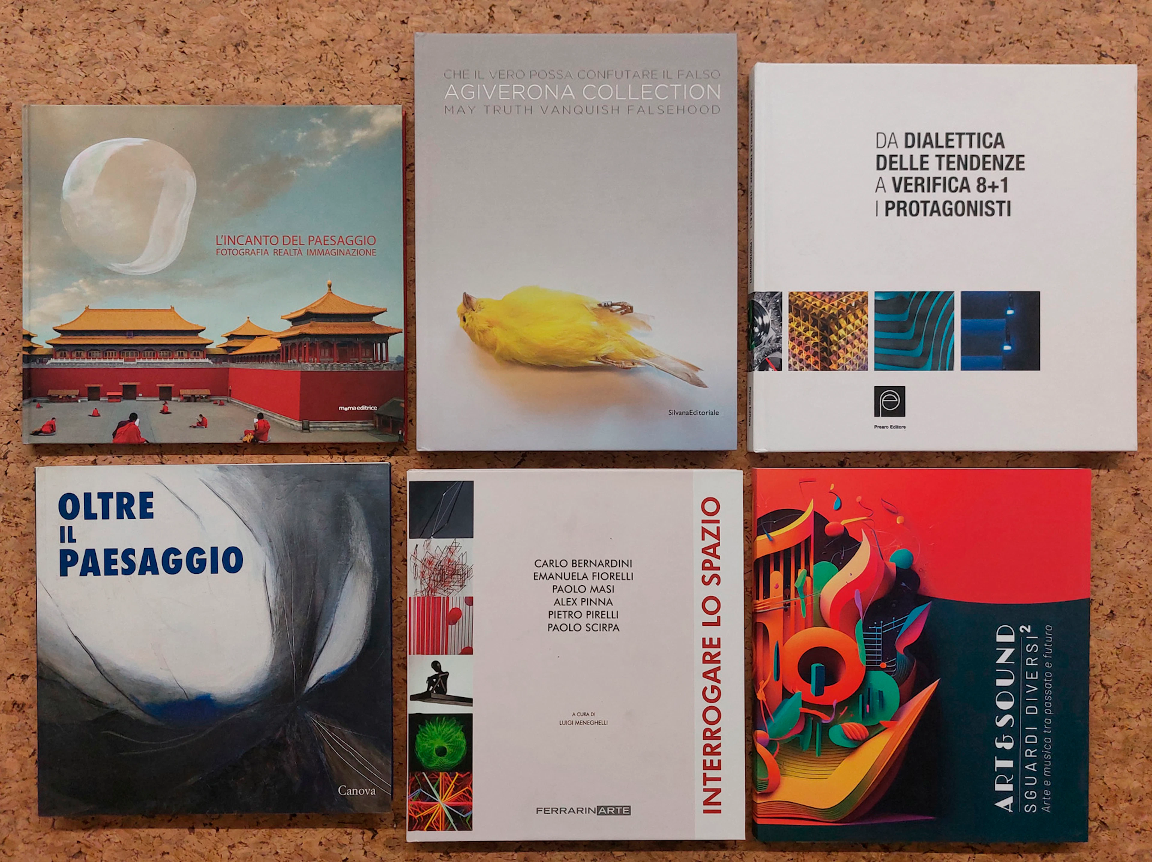 COLLETTIVE D'ARTE DEL DOPOGUERRA - Lotto unico di 6 cataloghi