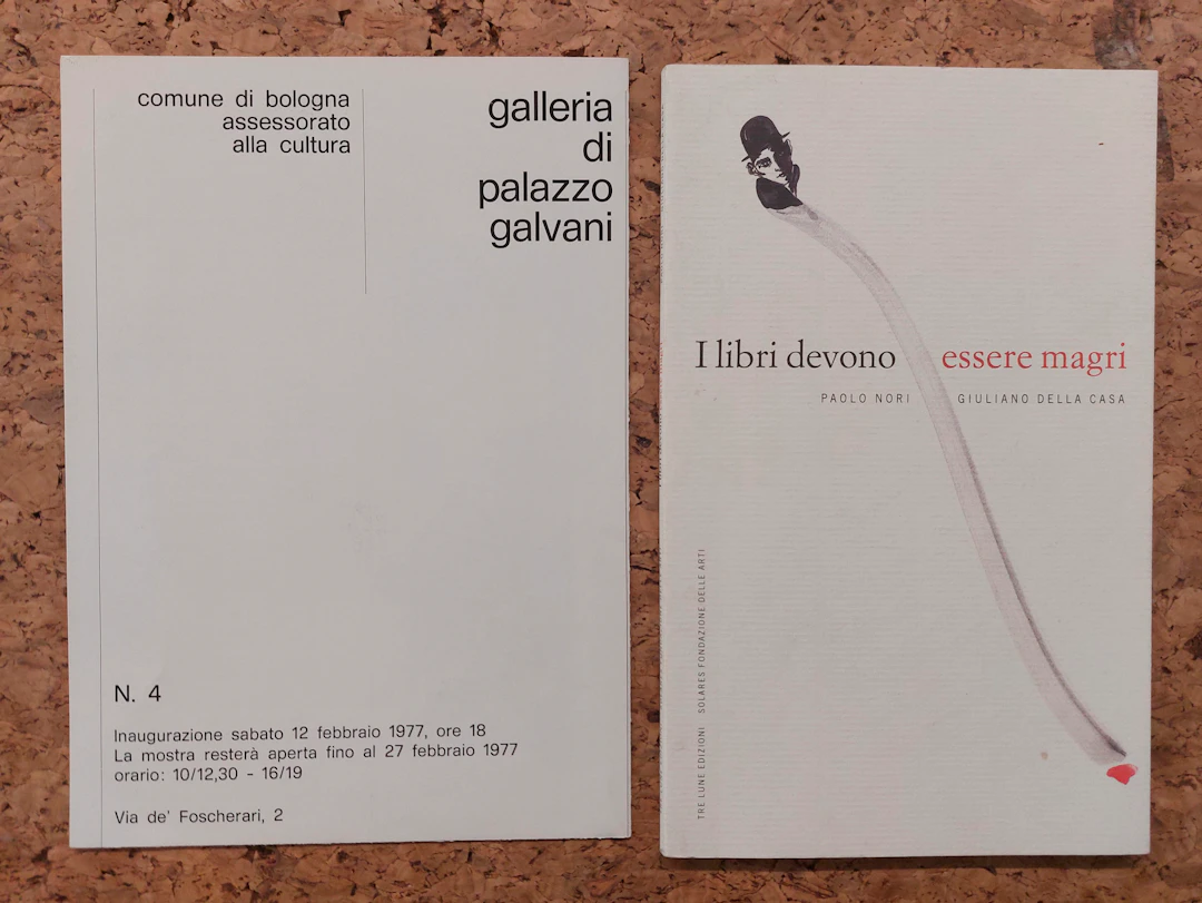 CATALOGHI CON DISEGNO (GIULIANO DELLA CASA) - Lotto unico di 1 catalogo