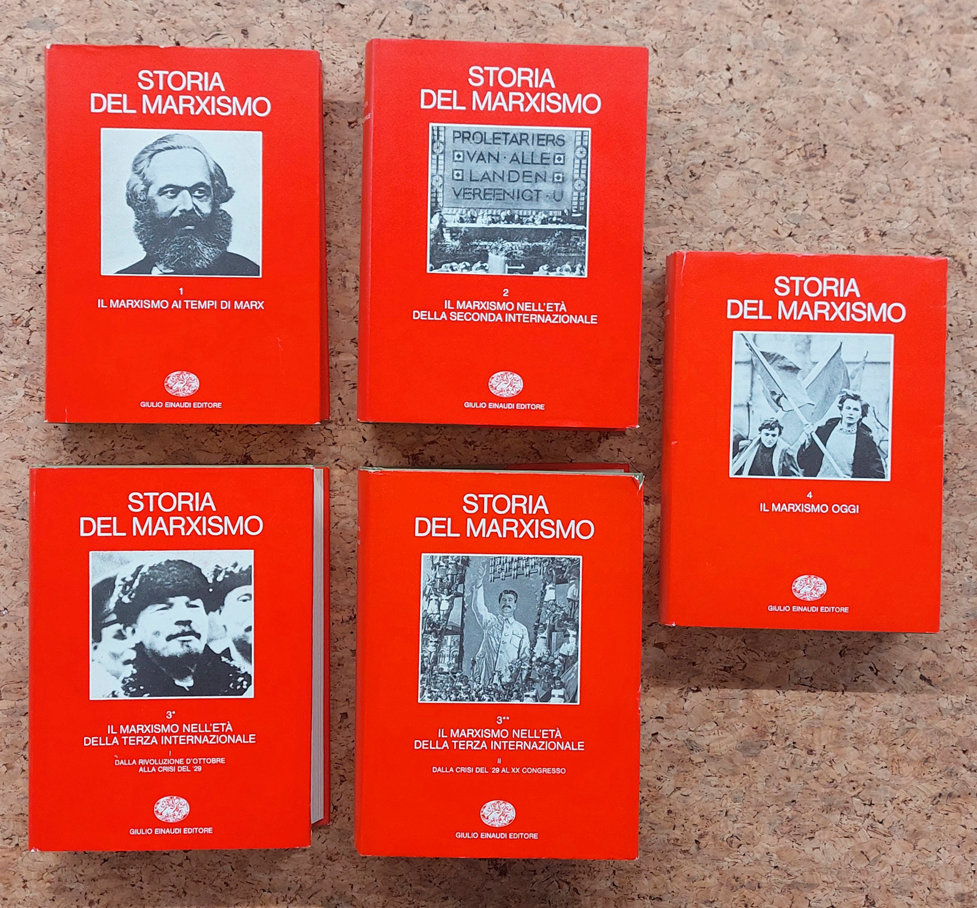 STORIA DEL MARXISMO - Lotto unico di 5 volumi