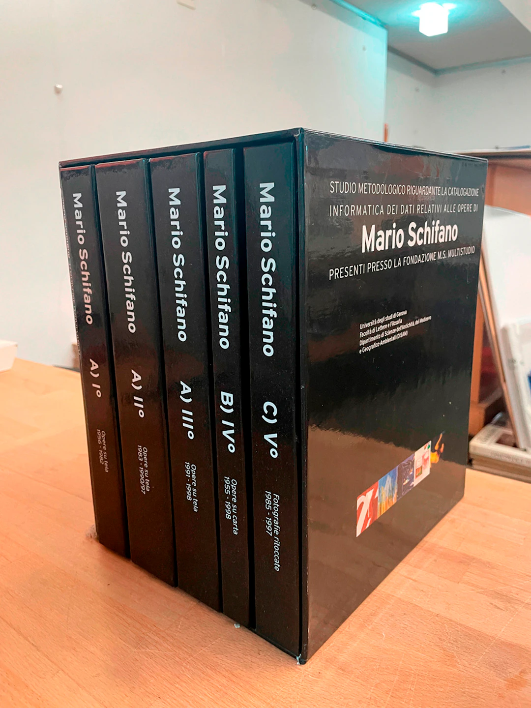 MARIO SCHIFANO - Studio metodologico riguardante la catalogazione