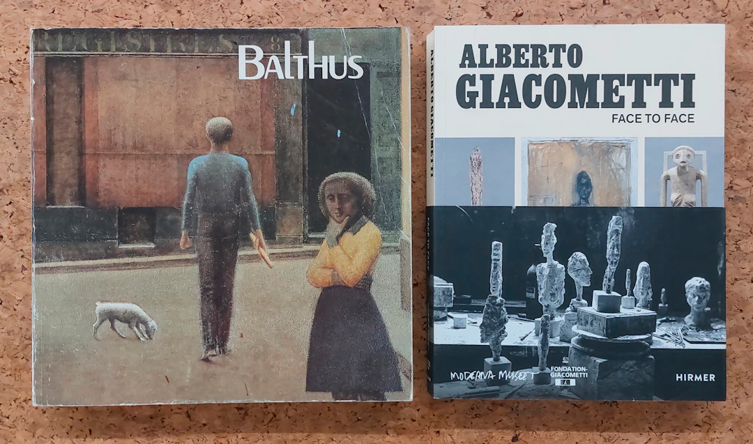 BALTHUS E GIACOMETTI - Lotto unico di 2 cataloghi