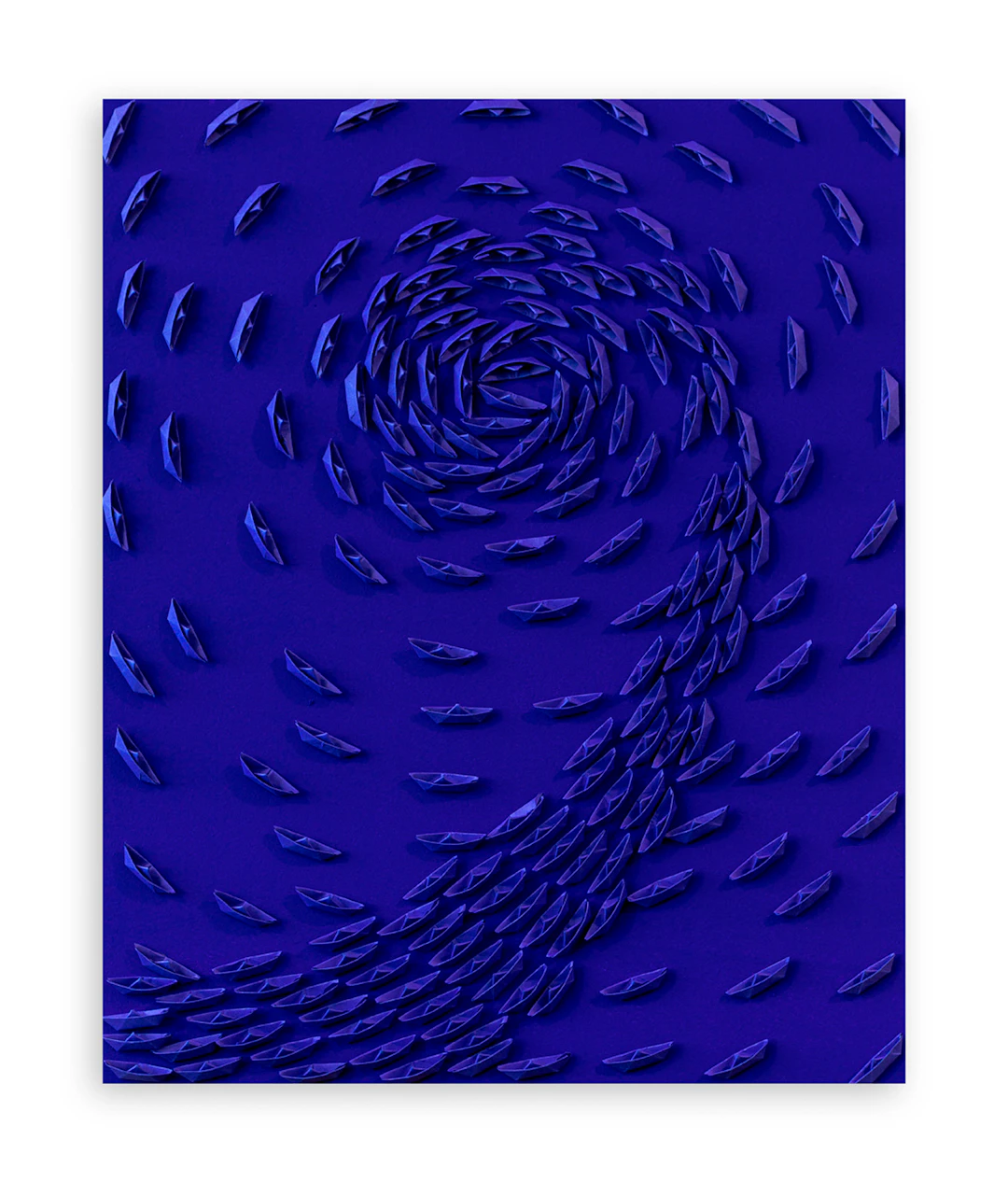 RICCARDO GUSMAROLI (1963) - Vortice Blu