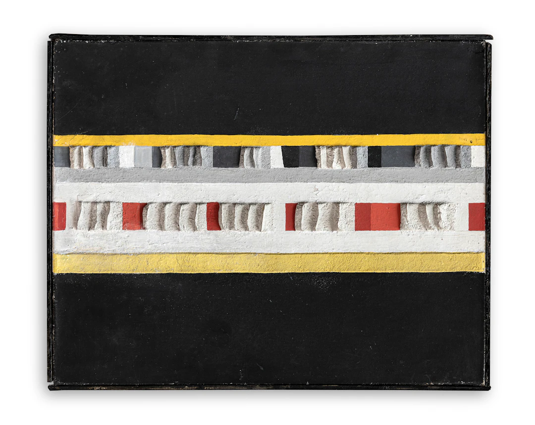 GIANCARLO BARGONI (1936) - Costruzione P, 1963