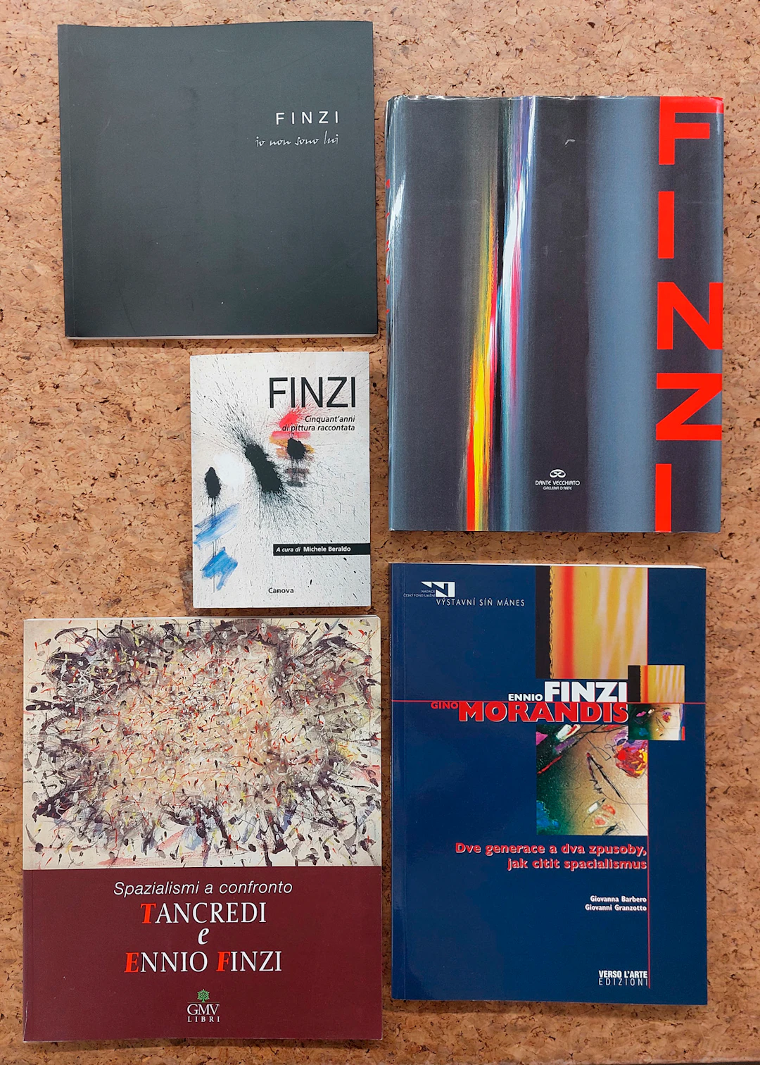 ENNIO FINZI - Lotto unico di 5 cataloghi