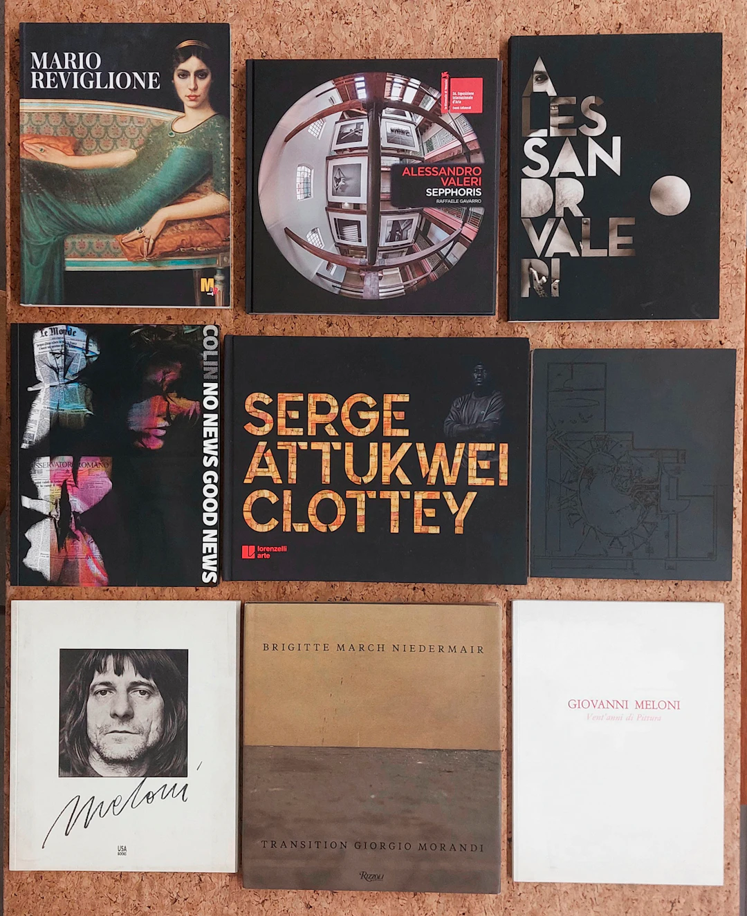 ARTE CONTEMPORANEA - Lotto unico di 9 cataloghi