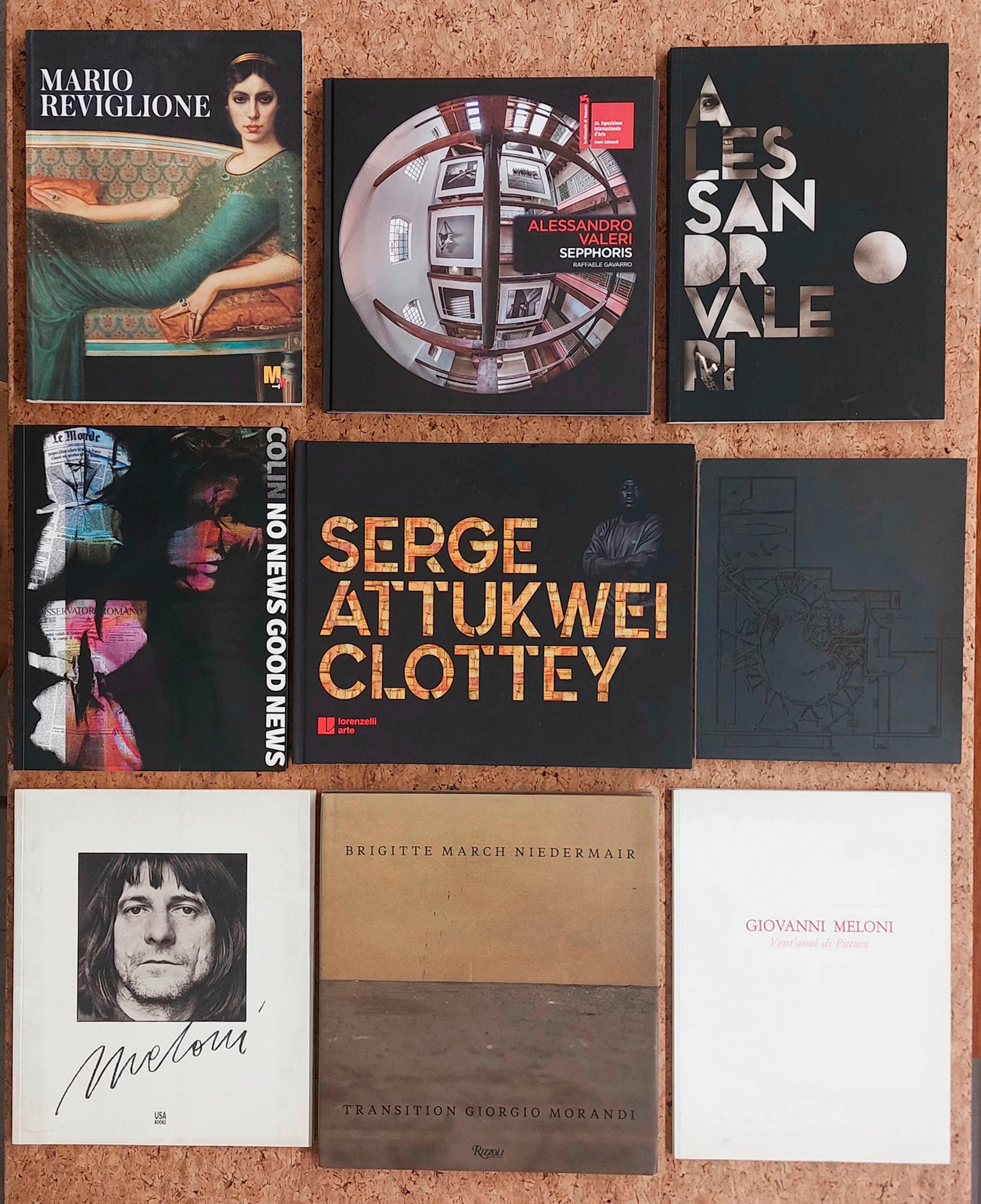 ARTE CONTEMPORANEA - Lotto unico di 9 cataloghi