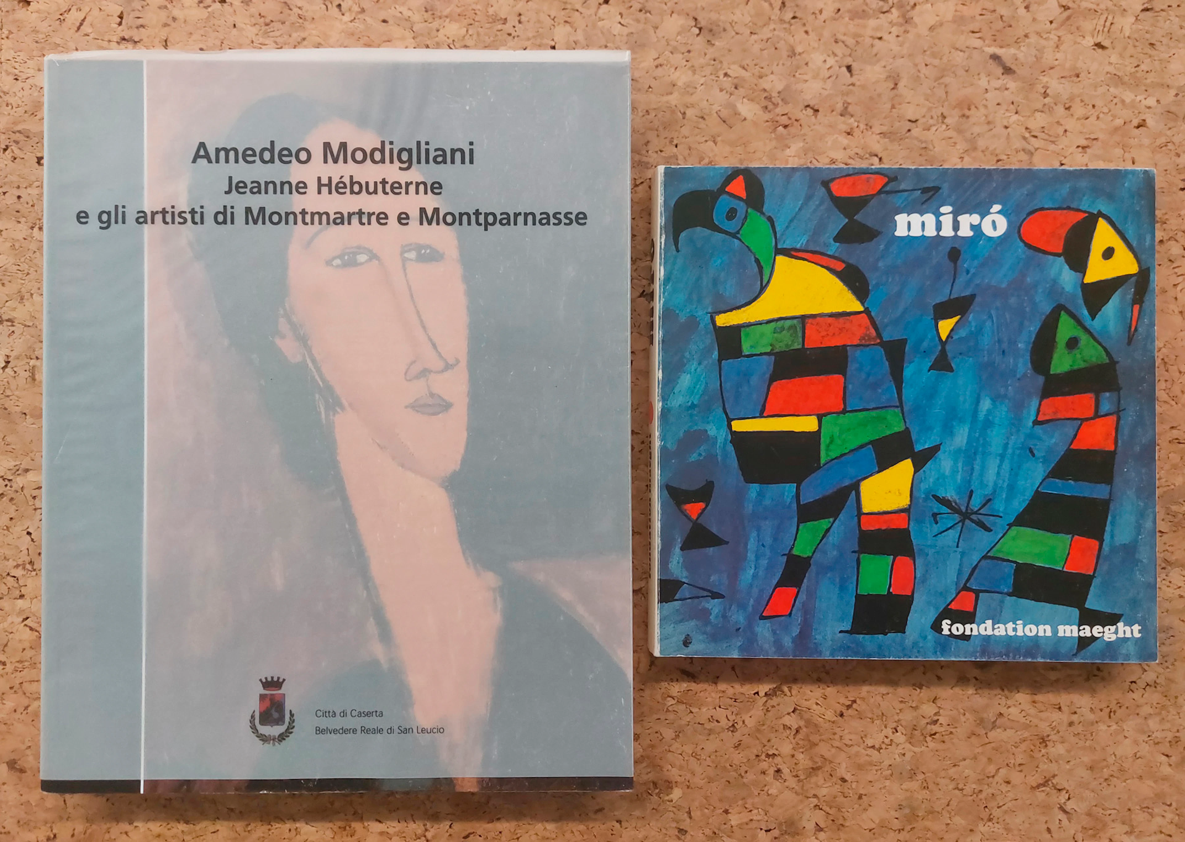 AMEDEO MODIGLIANI E JOAN MIRÒ - Lotto unico di 2 cataloghi