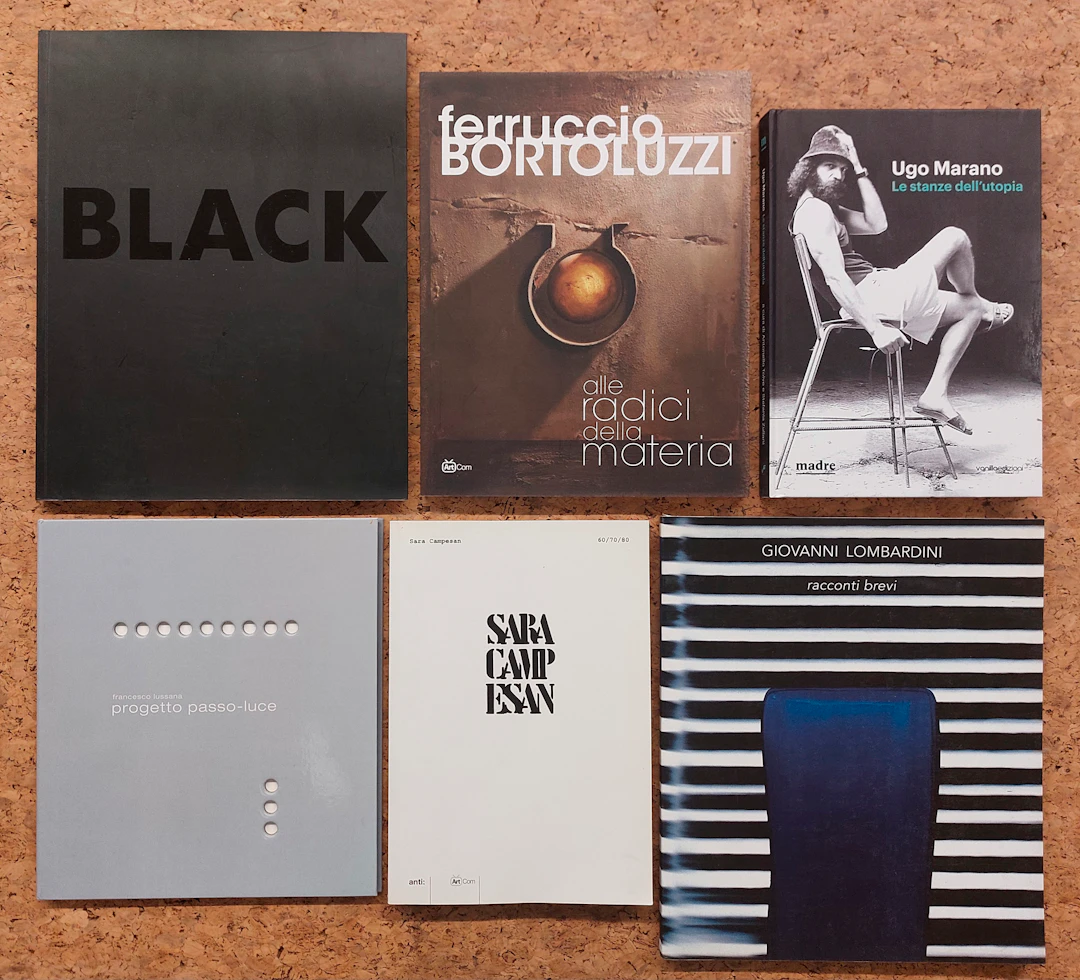 ARTE CONTEMPORANEA - Lotto unico di 6 cataloghi:
