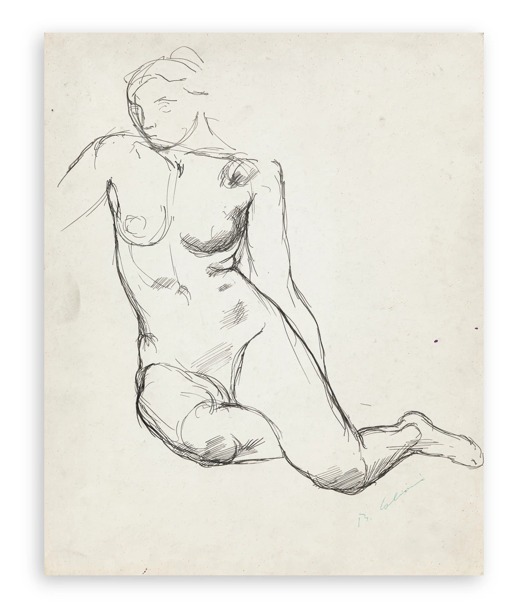 BRUNO CALVANI (1904-1985) - Senza Titolo