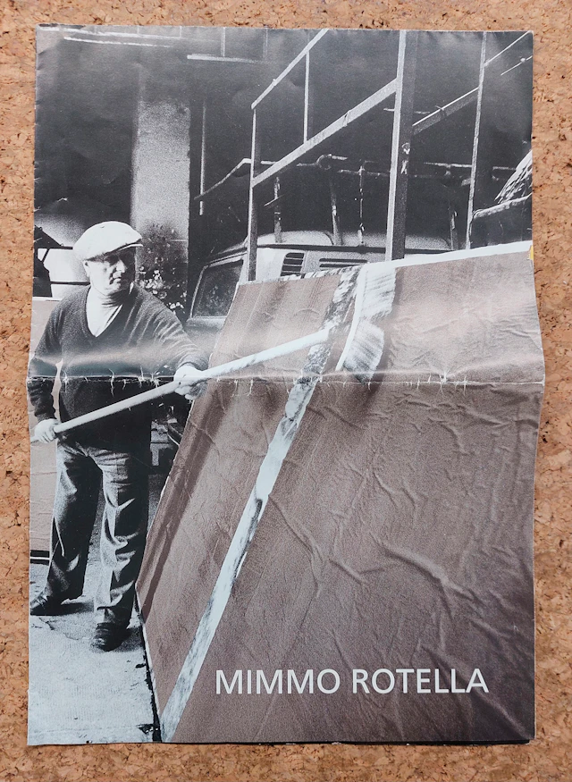 LOCANDINE D'ARTE (MIMMO ROTELLA) - Mimmo Rotella, 2001