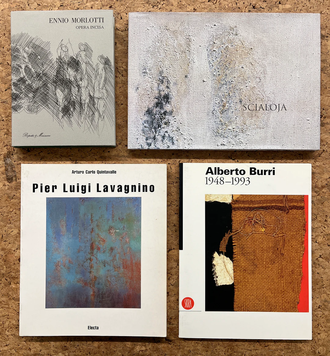 PITTURA INFORMALE - Lotto unico di 4 cataloghi