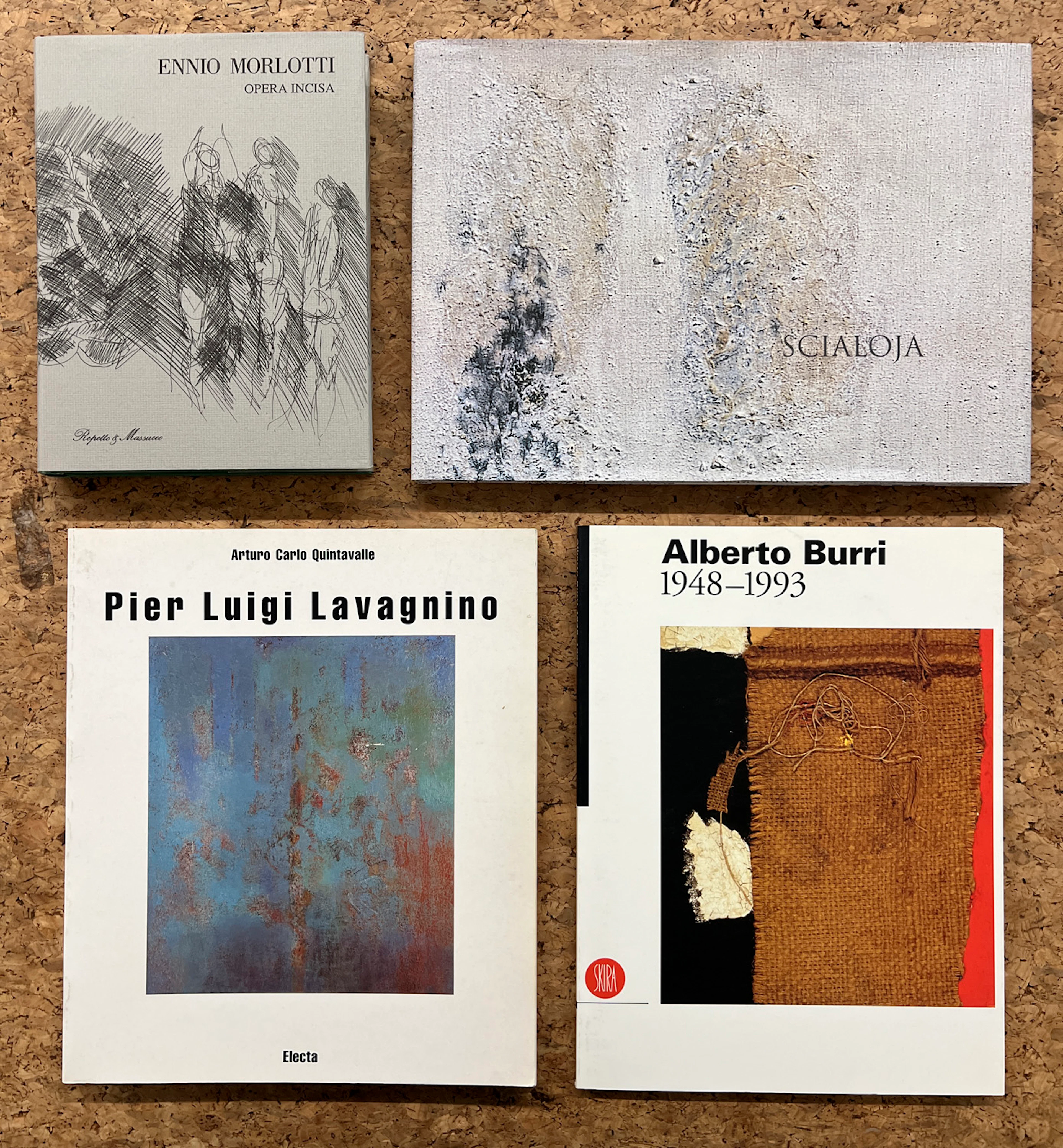 PITTURA INFORMALE - Lotto unico di 4 cataloghi