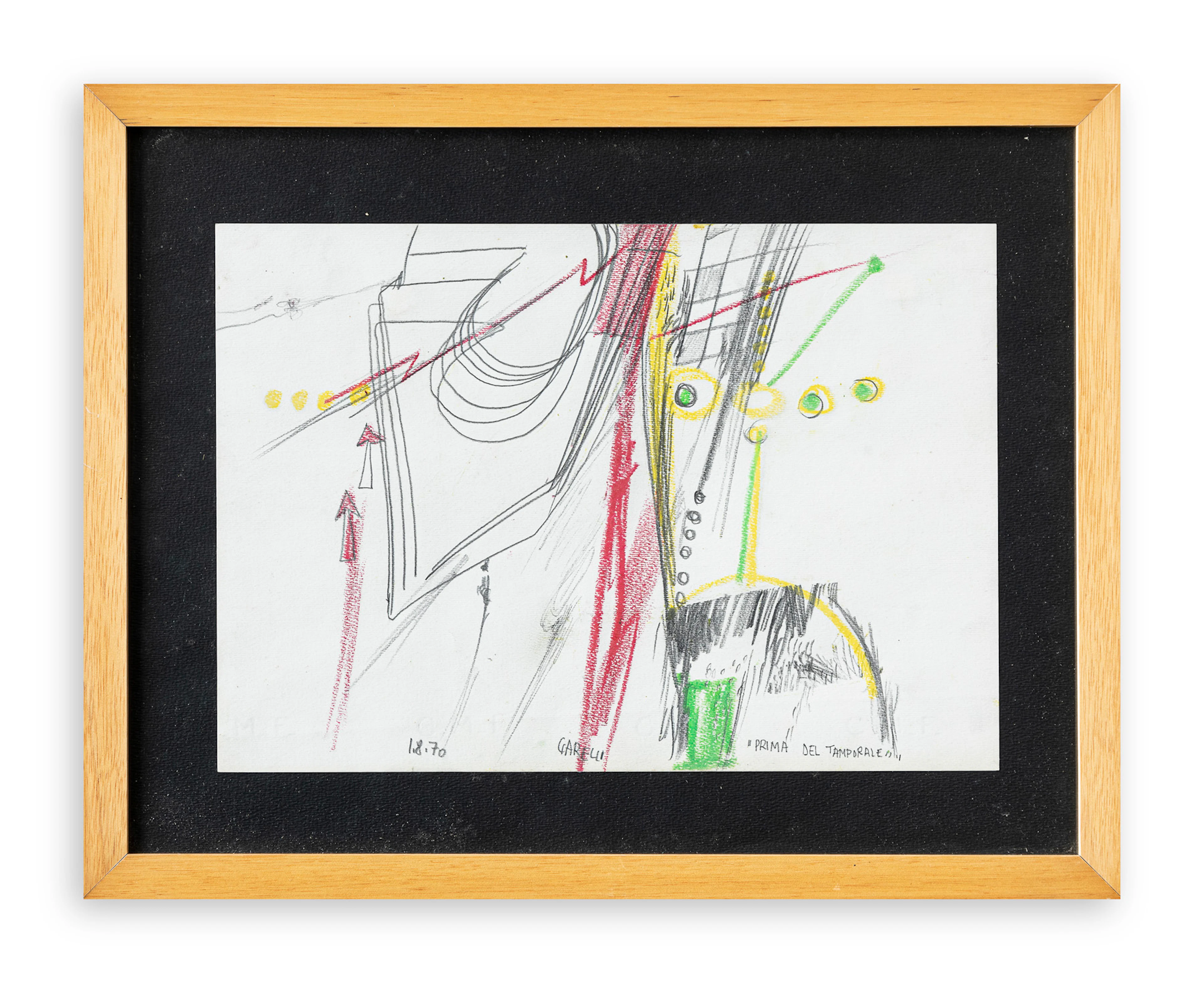 FRANCO GARELLI (1909-1973) - Prima del temporale, 1970
