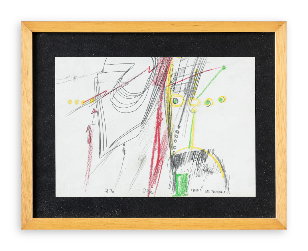 FRANCO GARELLI (1909-1973) - Prima del temporale, 1970