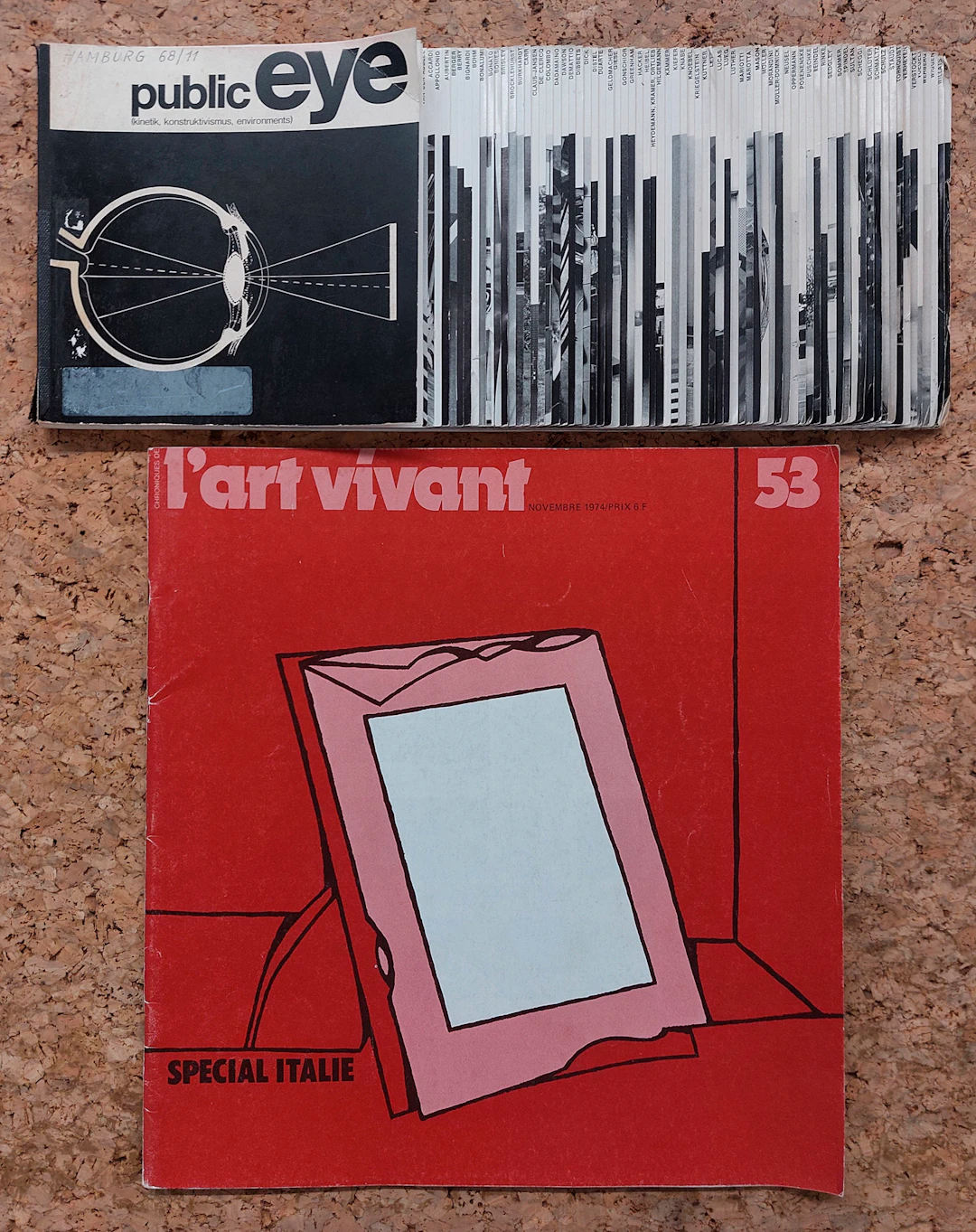 ARTE ITALIANA DEL DOPOGUERRA - L'art vivant. Special Italie, 1974