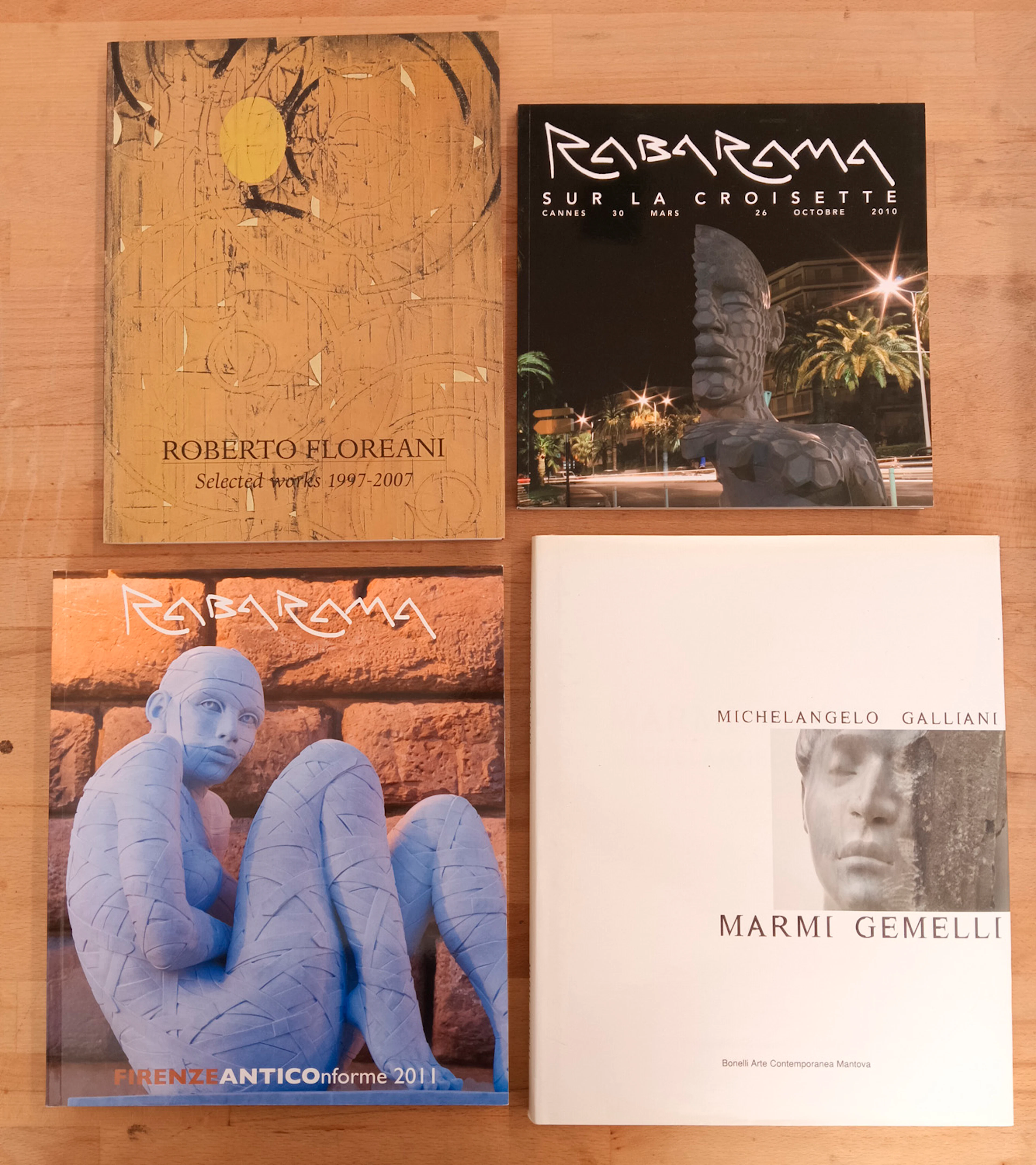 ARTE CONTEMPORANEA - Lotto unico di 4 cataloghi