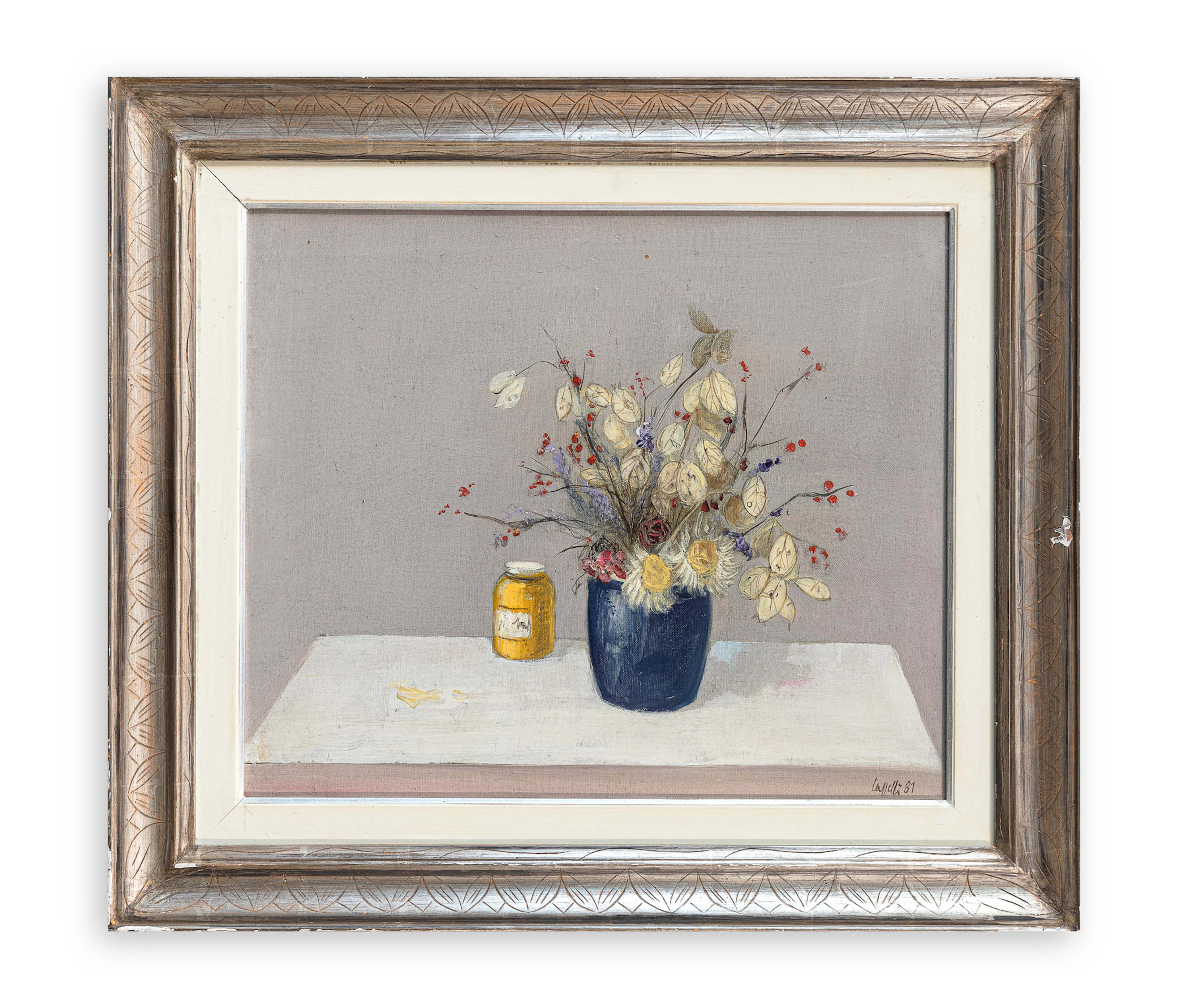 GIOVANNI CAPPELLI (1923-1994) - Foglie e Fiori, 1981