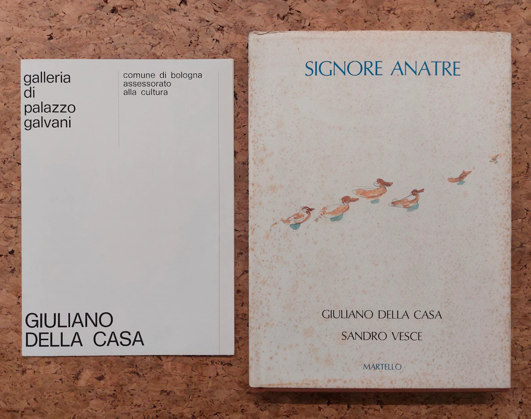 CATALOGHI CON DISEGNO (GIULIANO DELLA CASA) - Lotto unico di 1 catalogo