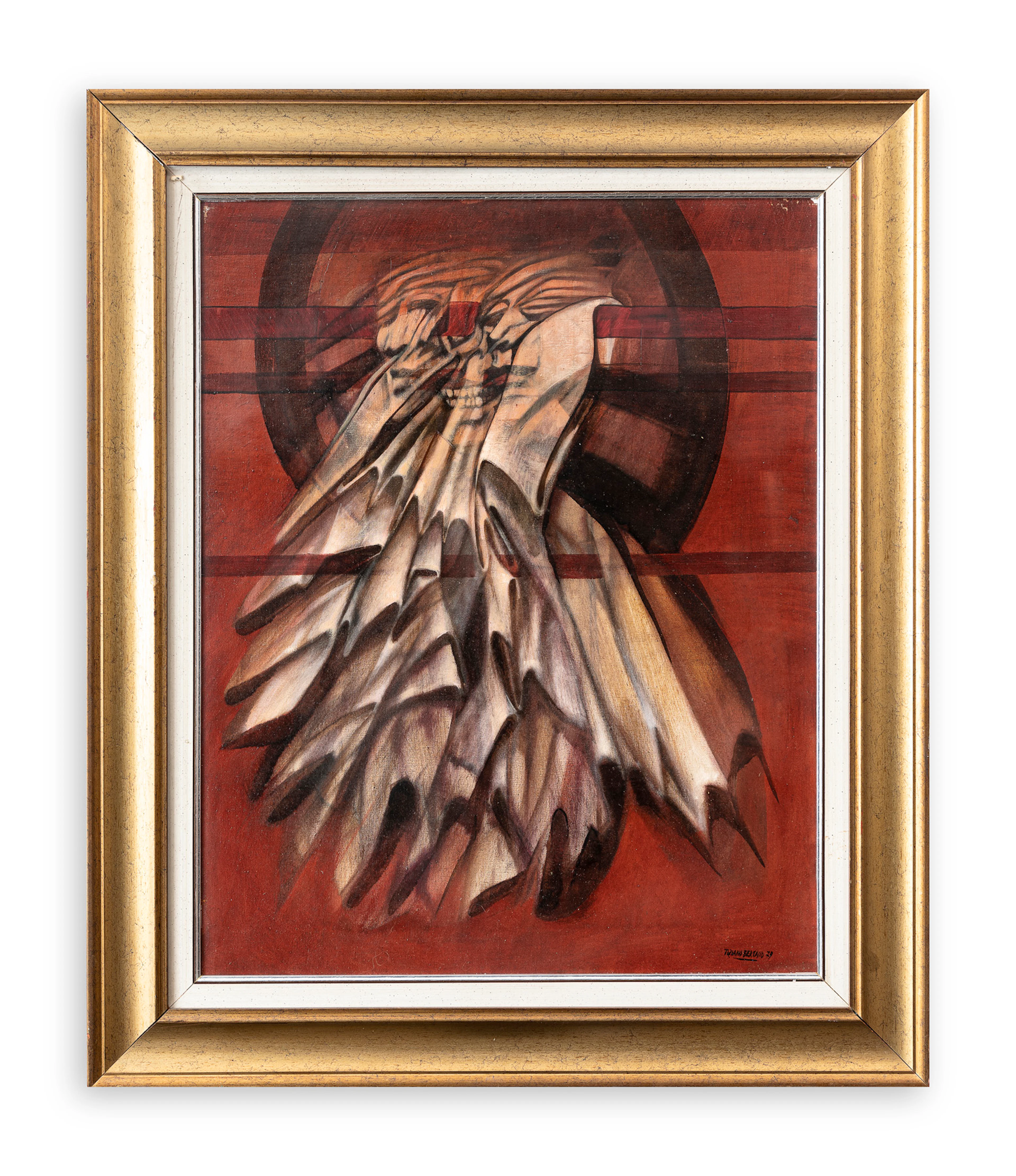 TIZIANO BERTACCO (1951) - Metamorfosi di un drappo, 1979