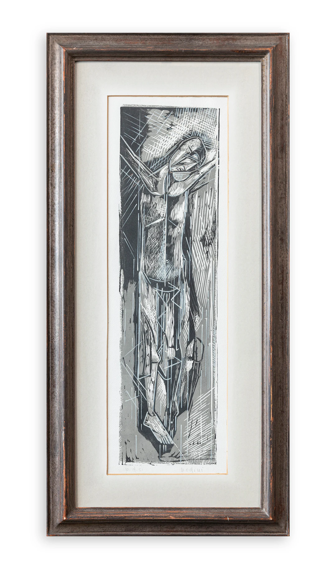 FLORIANO BODINI (1933-2005) - Senza Titolo (Crocefissione)