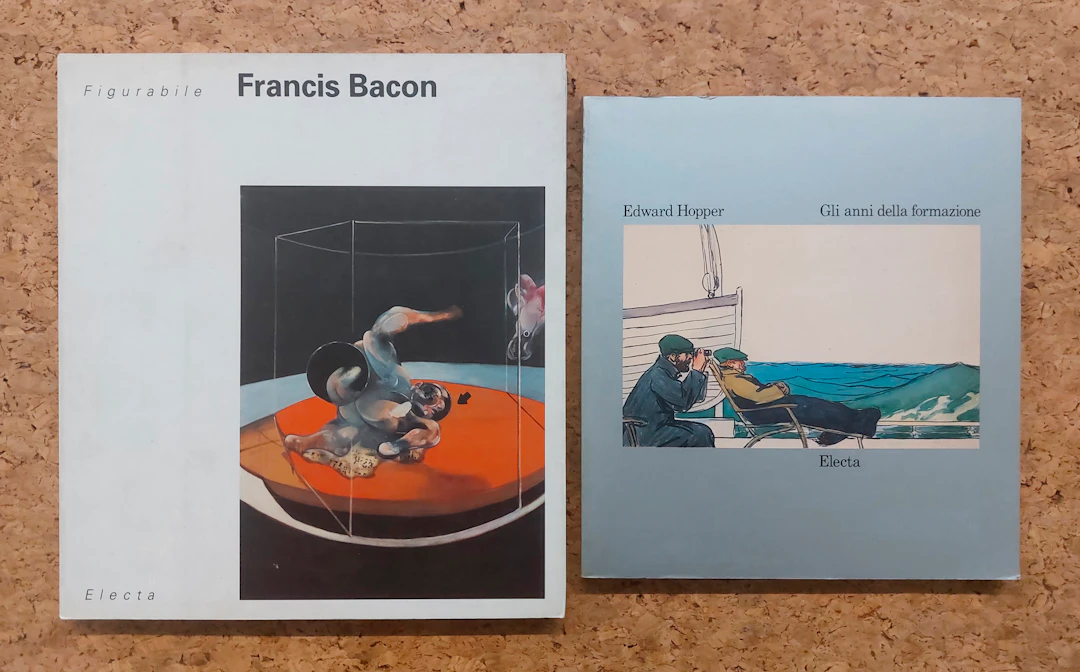 FRANCIS BACON E EDWARD HOPPER - Lotto unico di 2 cataloghi