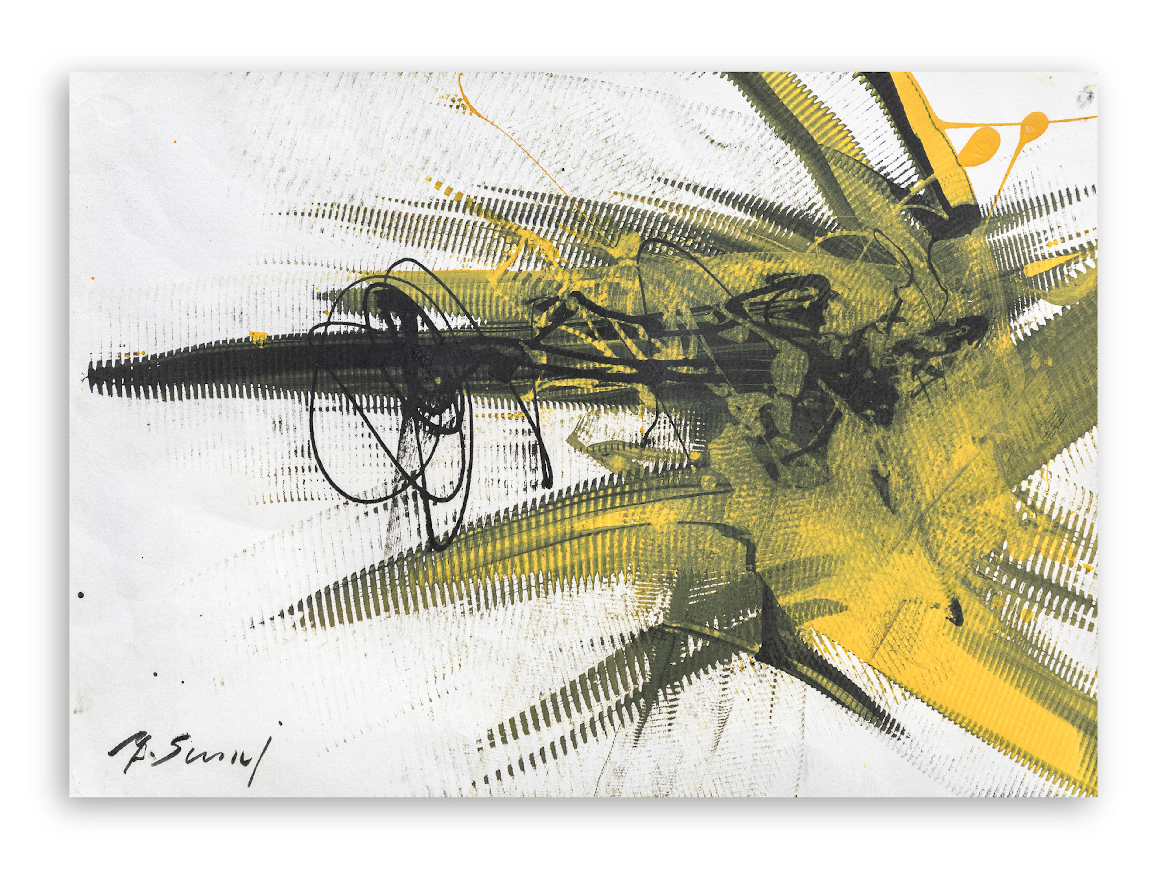 YASUO SUMI (1925-2015) - Senza Titolo, 1985