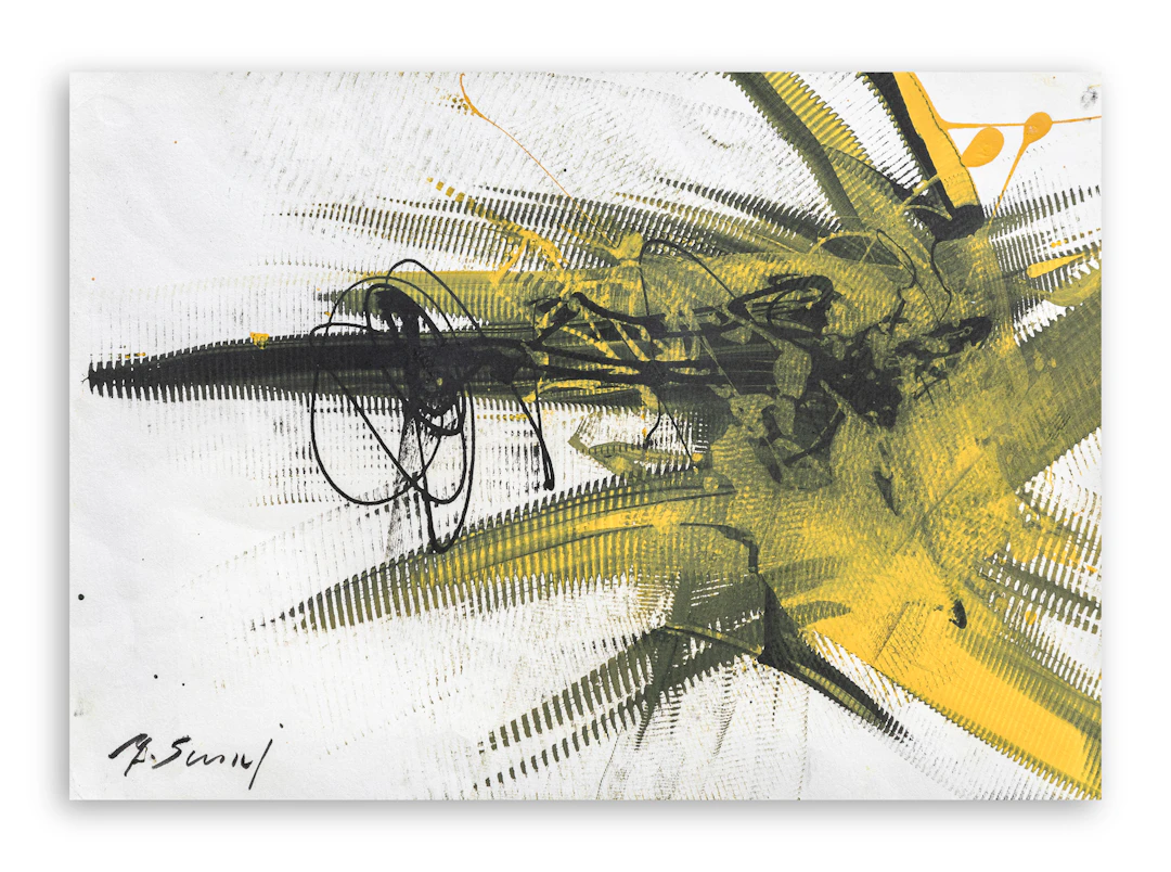 YASUO SUMI (1925-2015) - Senza Titolo, 1985