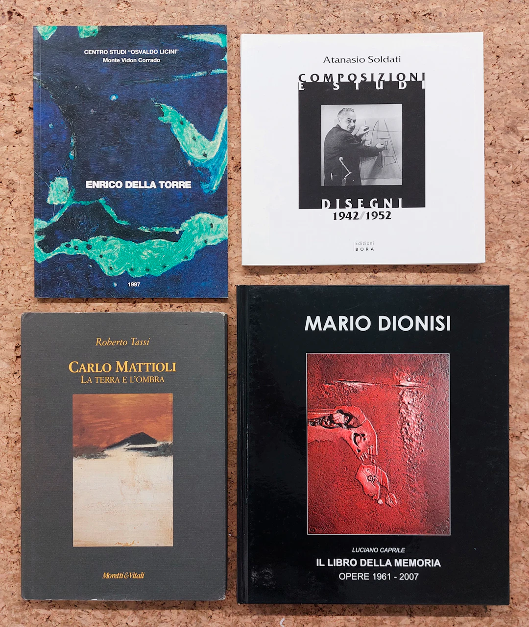PITTURA INFORMALE E ASTRATTA - Lotto unico di 4 cataloghi