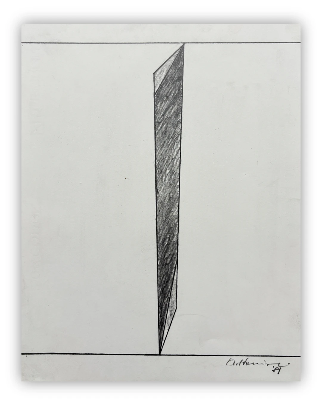 MAURO STACCIOLI (1937-2018) - Senza Titolo, 1981