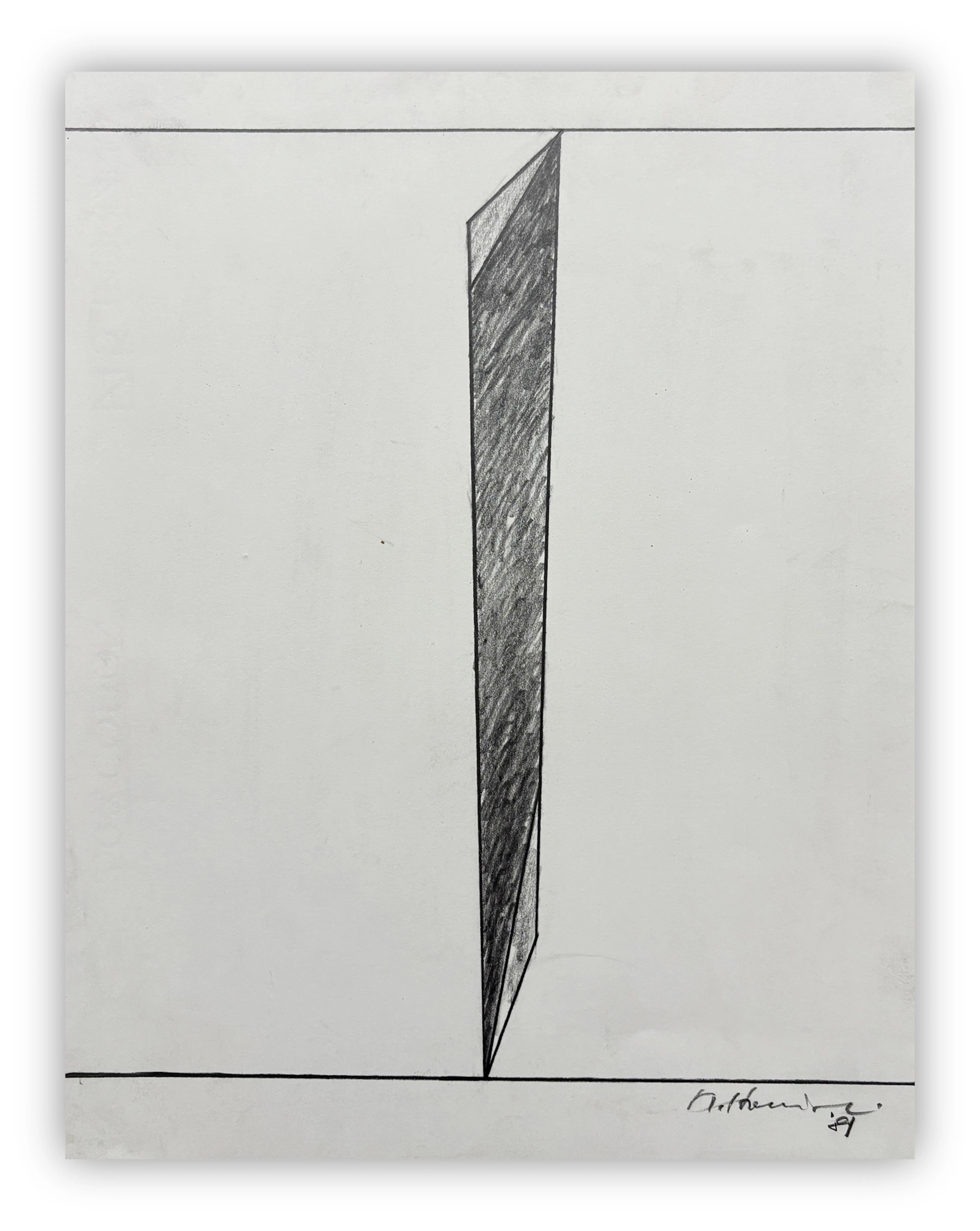 MAURO STACCIOLI (1937-2018) - Senza Titolo, 1981