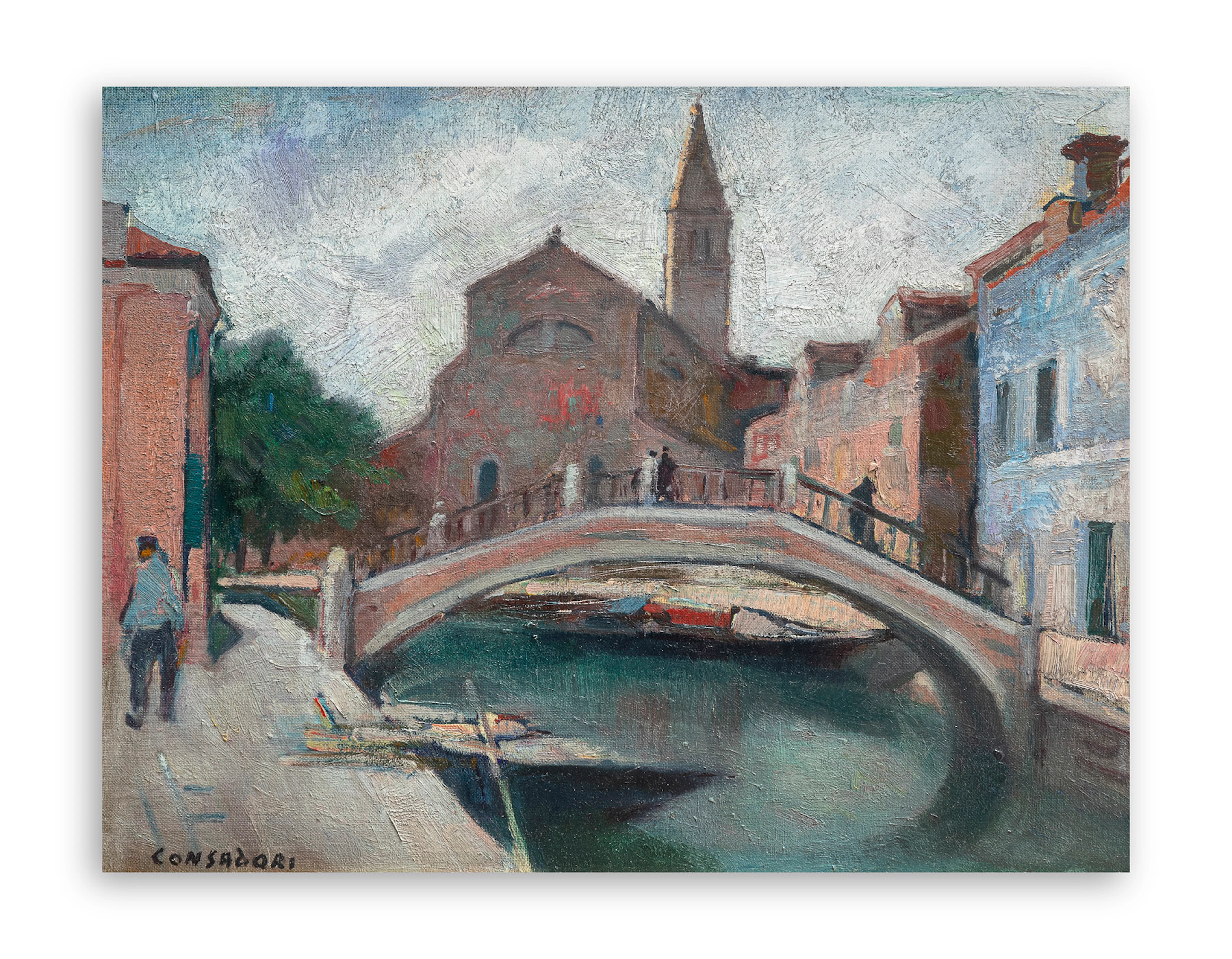 SILVIO CONSADORI (1909-1994) - Burano (Terranova), 1976