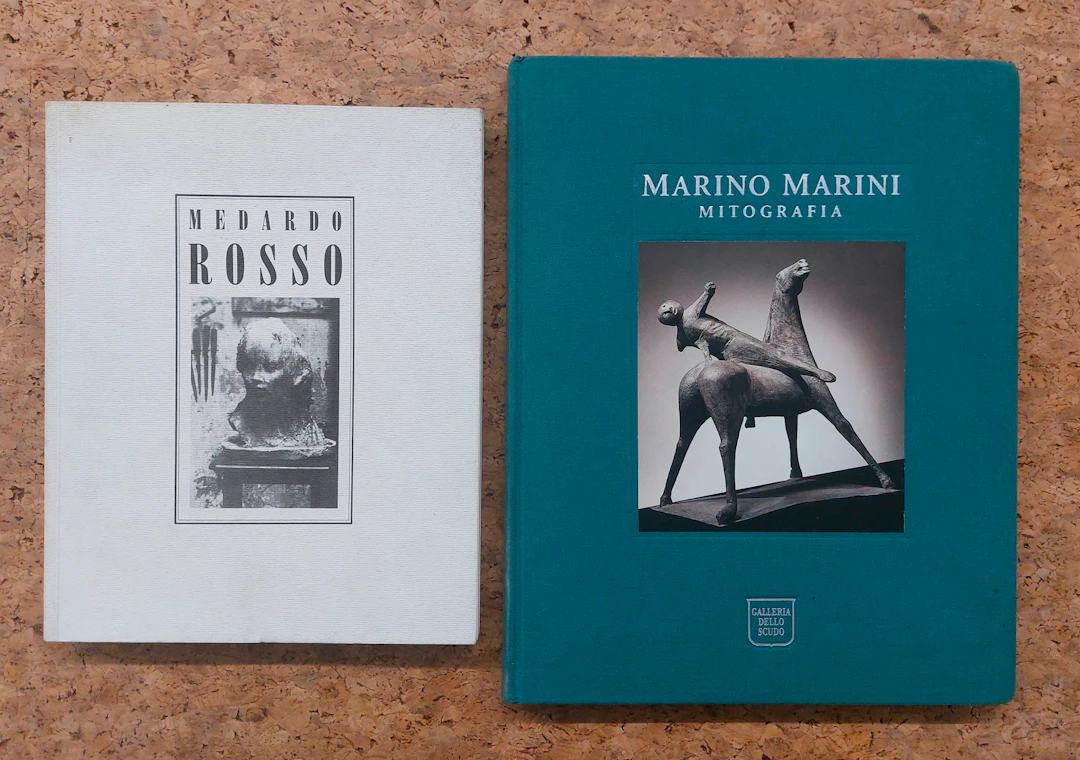 MEDARDO ROSSO E MARINO MARINI - Lotto unico di 2 cataloghi