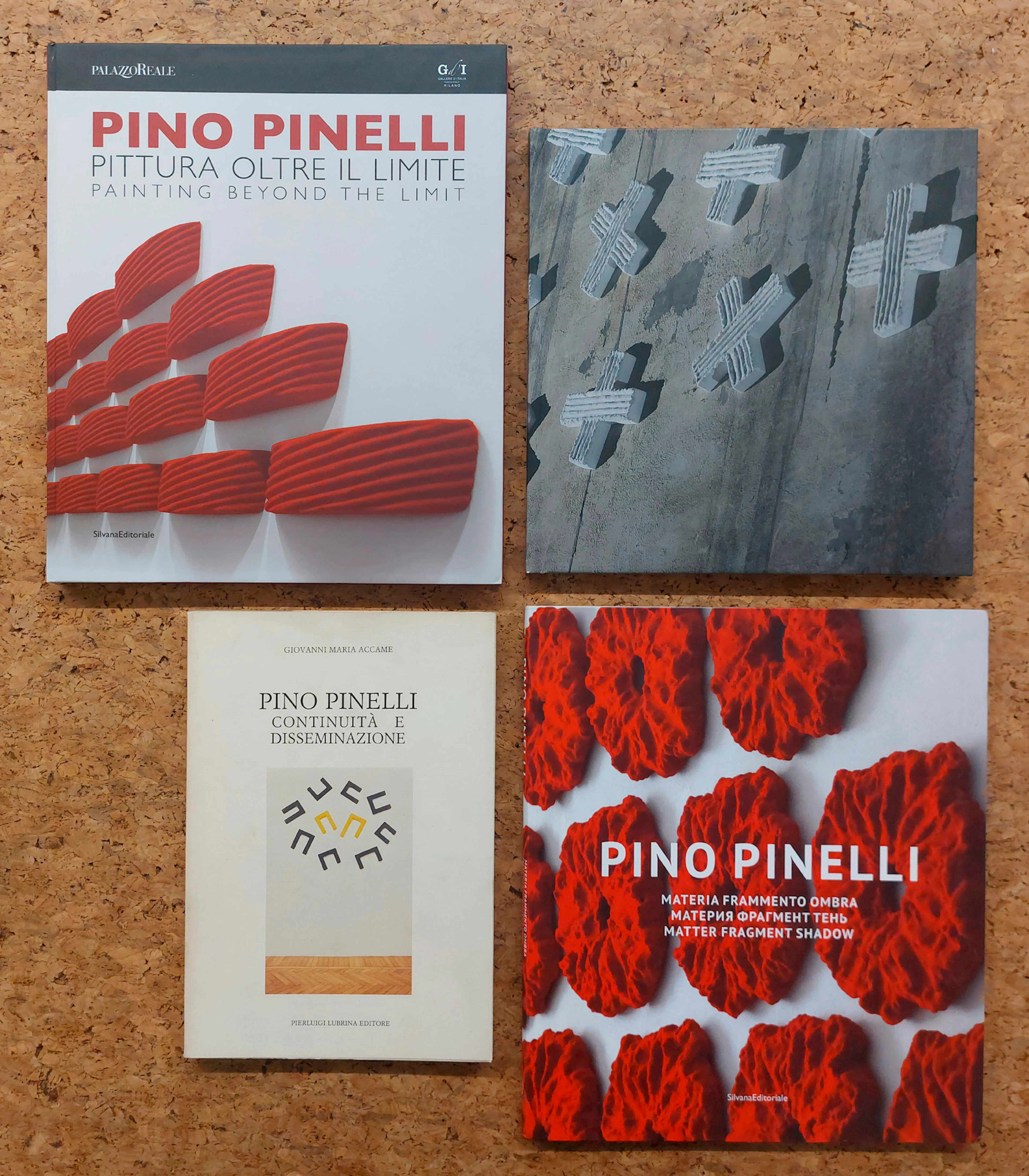 ARTE ANALITICA (PINO PINELLI) - Lotto unico di 4 cataloghi