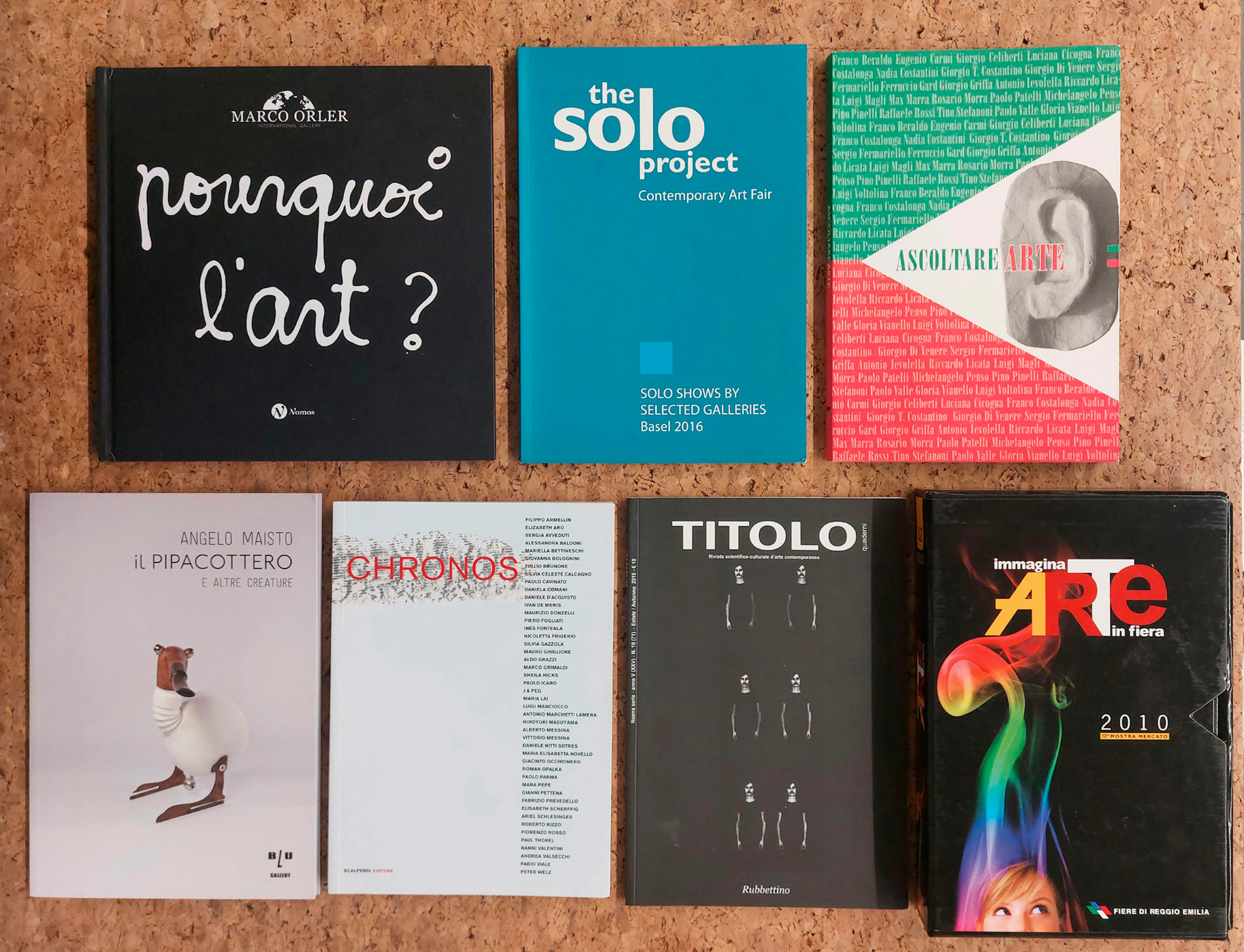 COLLETTIVE D'ARTE CONTEMPORANEA - Lotto unico di 7 cataloghi