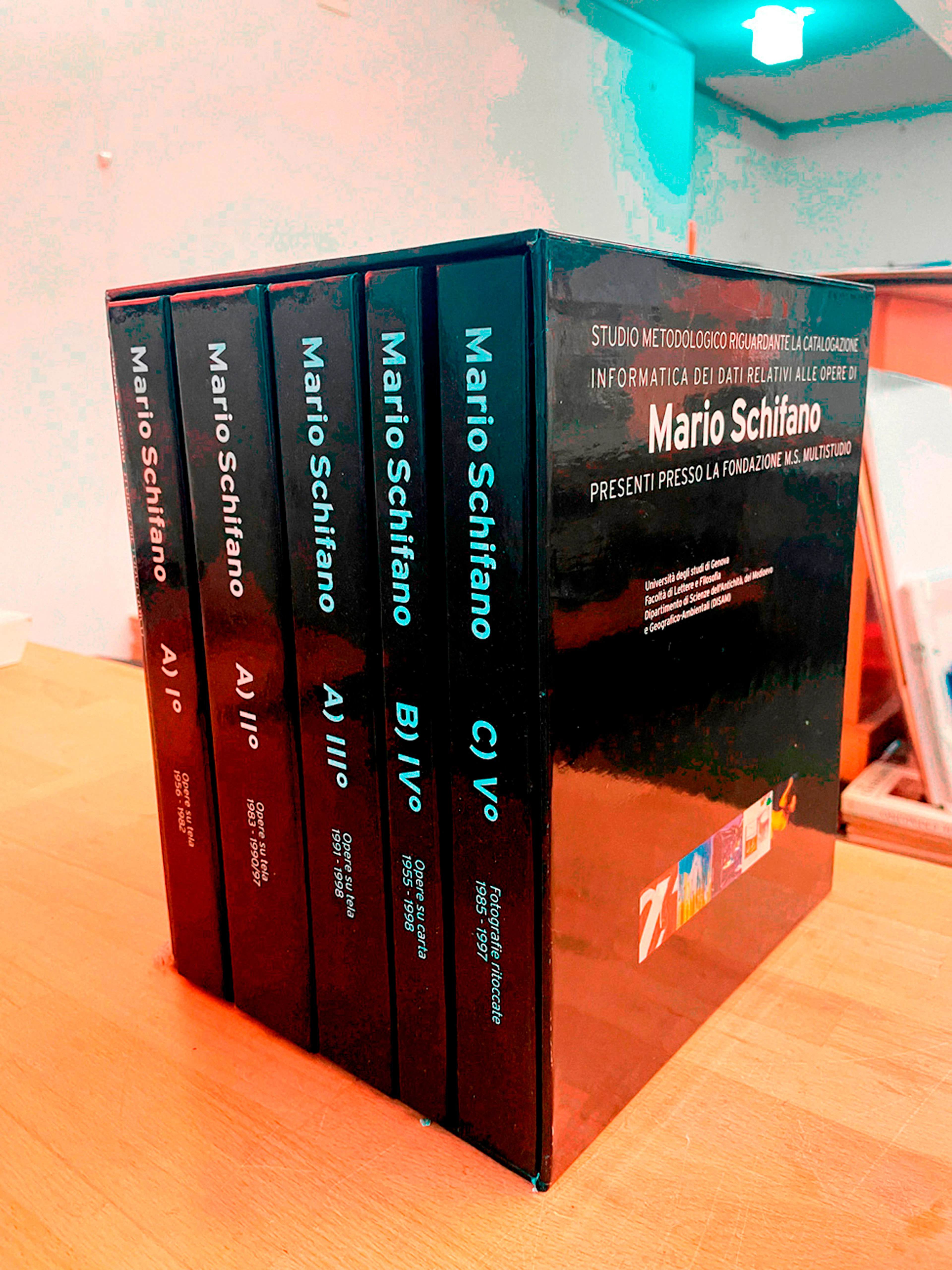 MARIO SCHIFANO - Studio metodologico riguardante la catalogazione
