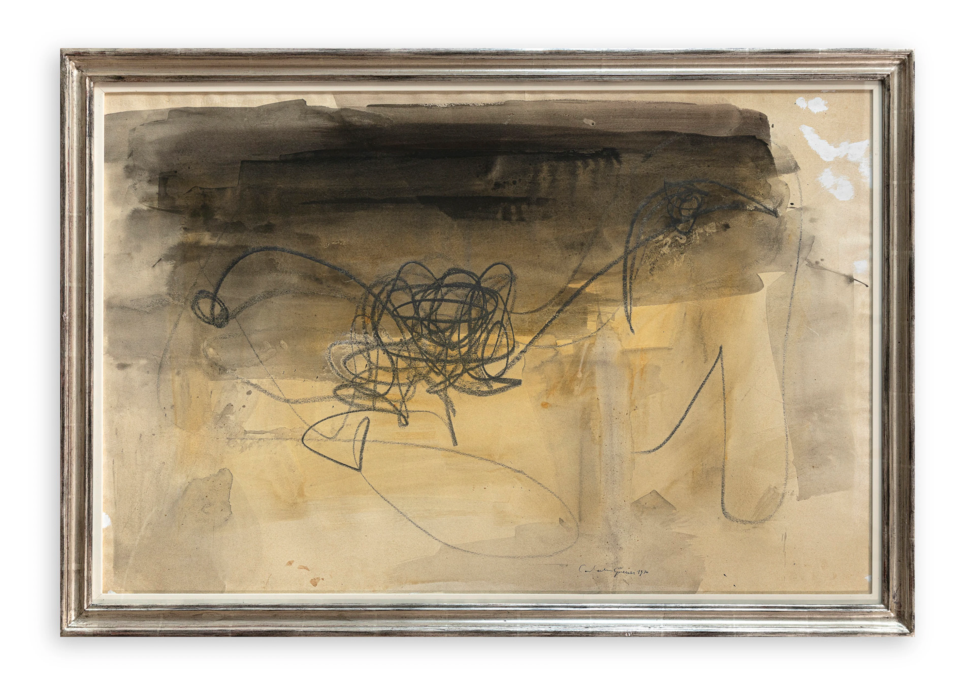 COSTANTINO GUENZI (1926-1989) - Senza Titolo, 1970