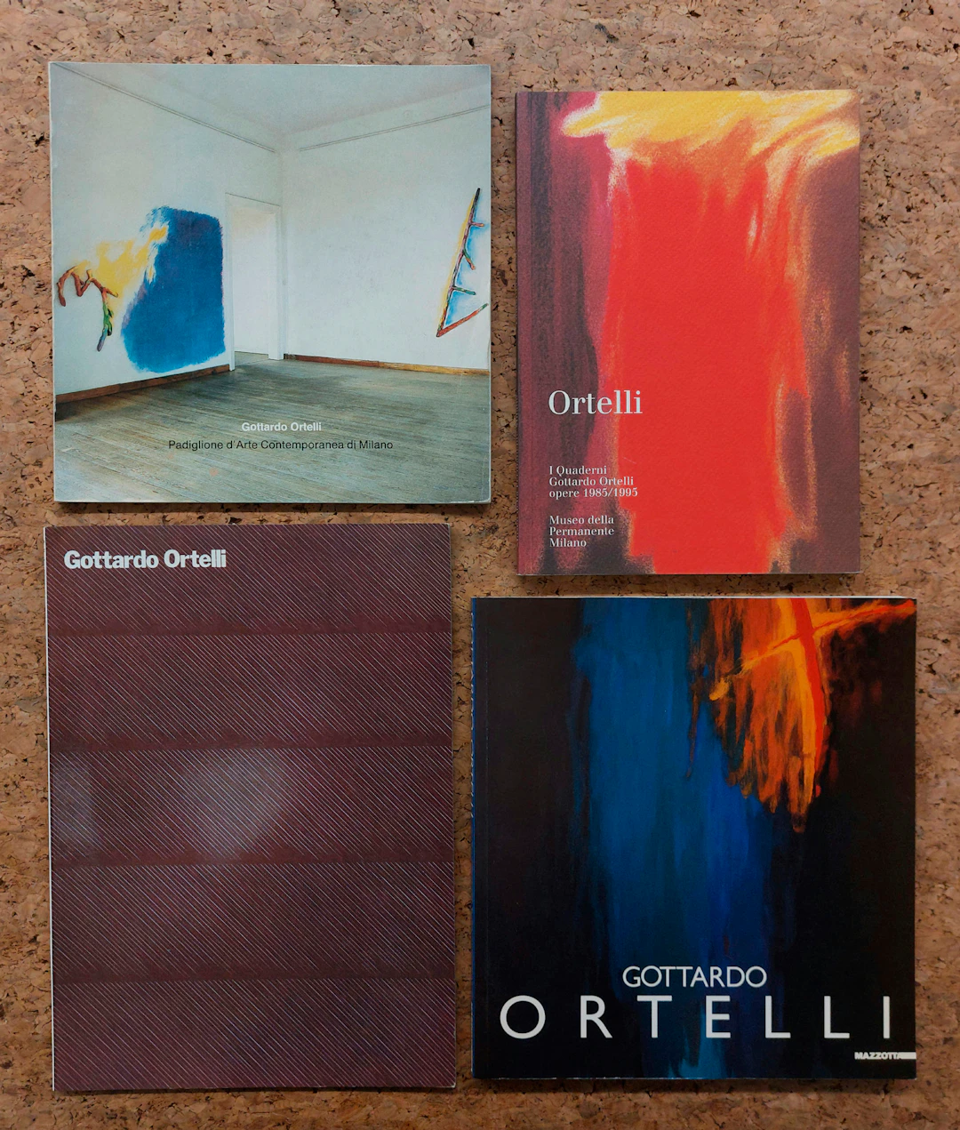 GOTTARDO ORTELLI - Lotto unico di 4 cataloghi