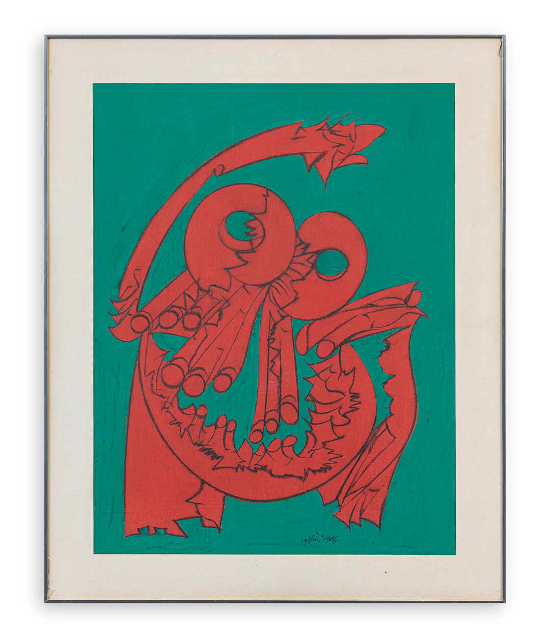 RENATO VOLPINI(1934-2017) - Senza Titolo, 1964