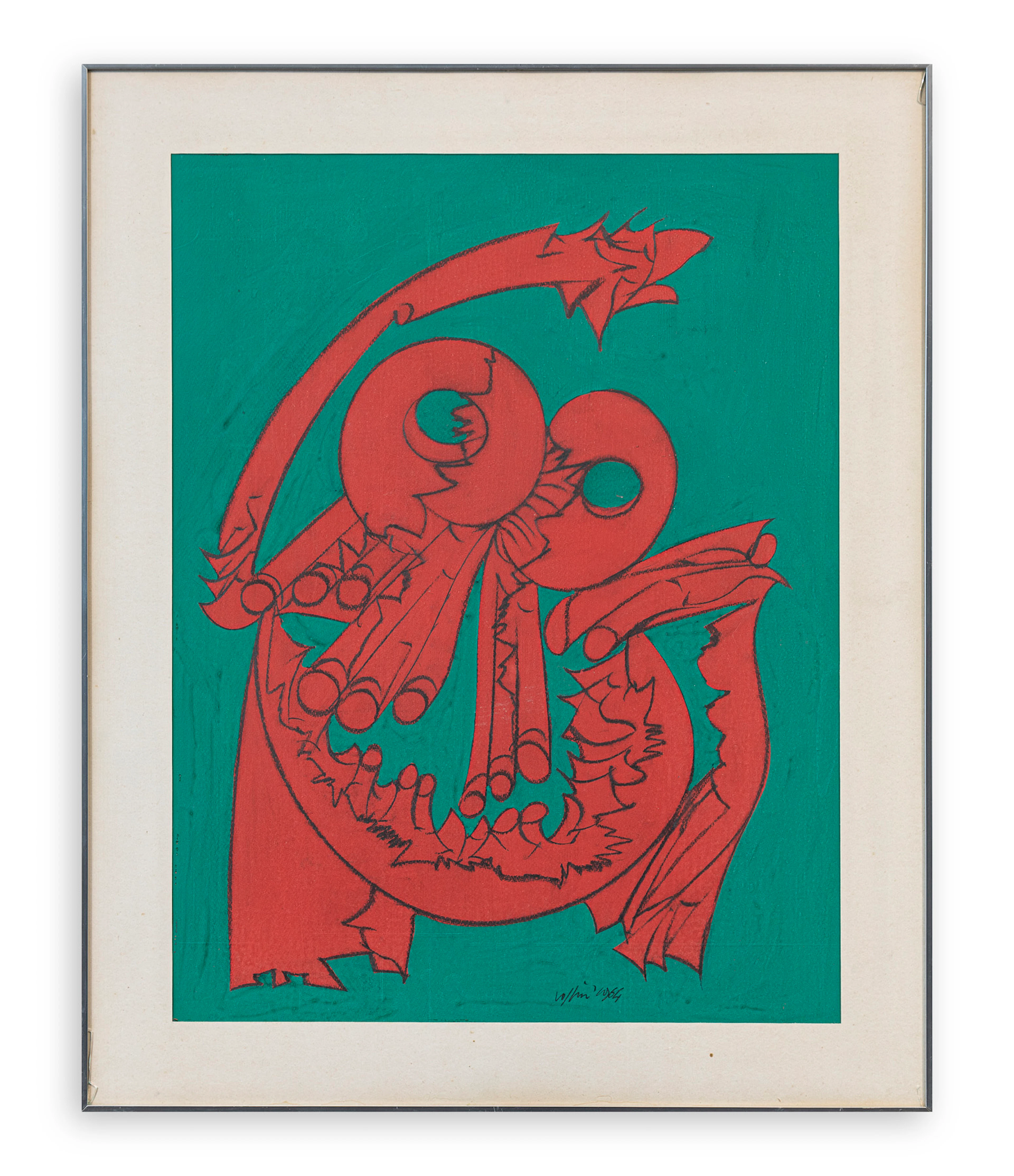 RENATO VOLPINI(1934-2017) - Senza Titolo, 1964