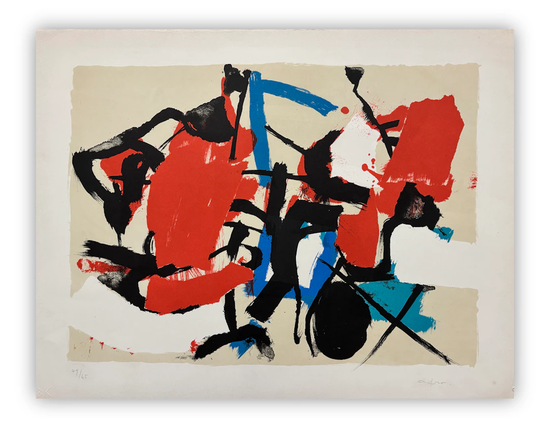 AFRO BASALDELLA (1912-1976) - Per Mann, 1966