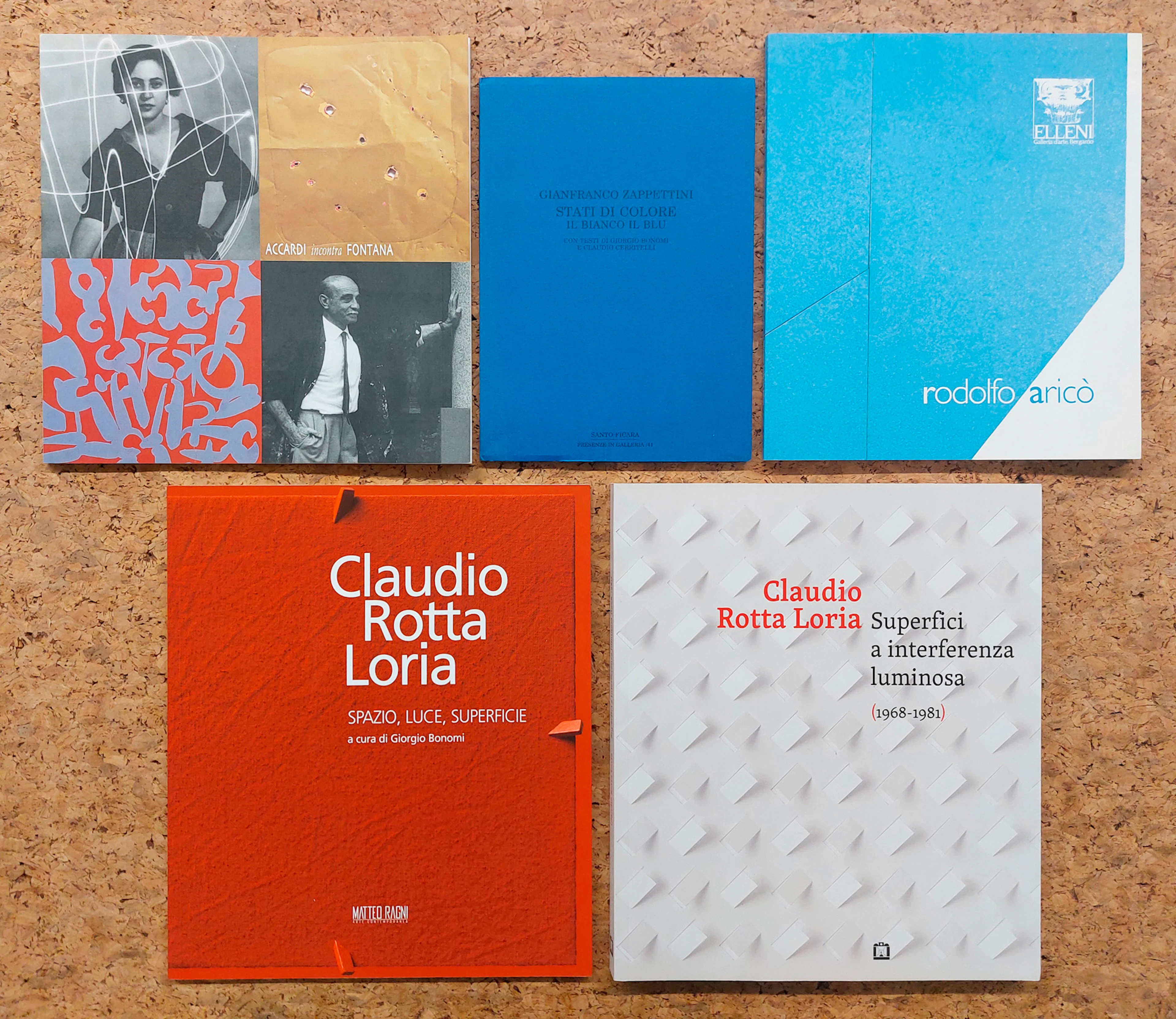 ASTRAZIONE E ARTE ANALITICA - Lotto unico di 5 cataloghi