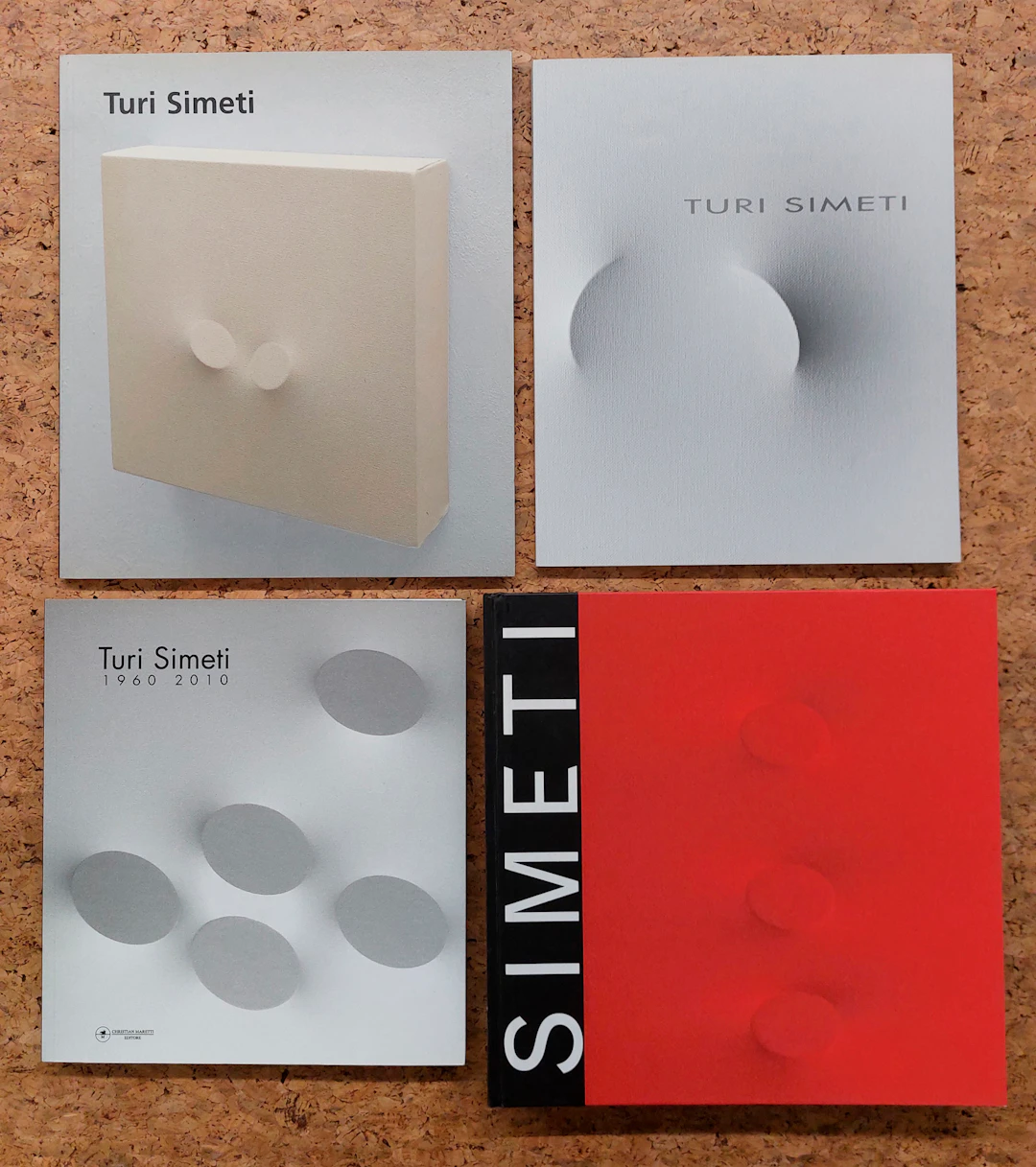 TURI SIMETI - Lotto unico di 4 cataloghi